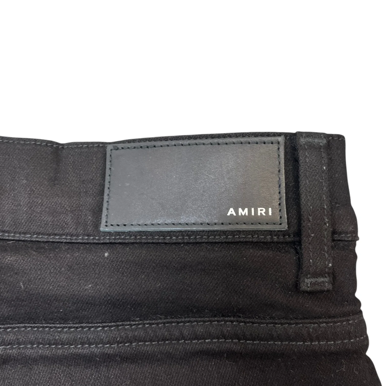 Men's Mx1 Distressed Bandana Jeans Black Size Waist 34" - Image 8