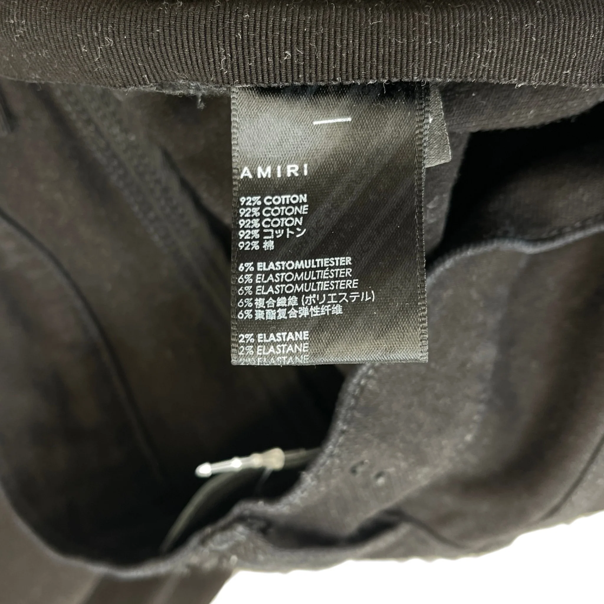 Men's Mx1 Distressed Bandana Jeans Black Size Waist 38" - Image 11