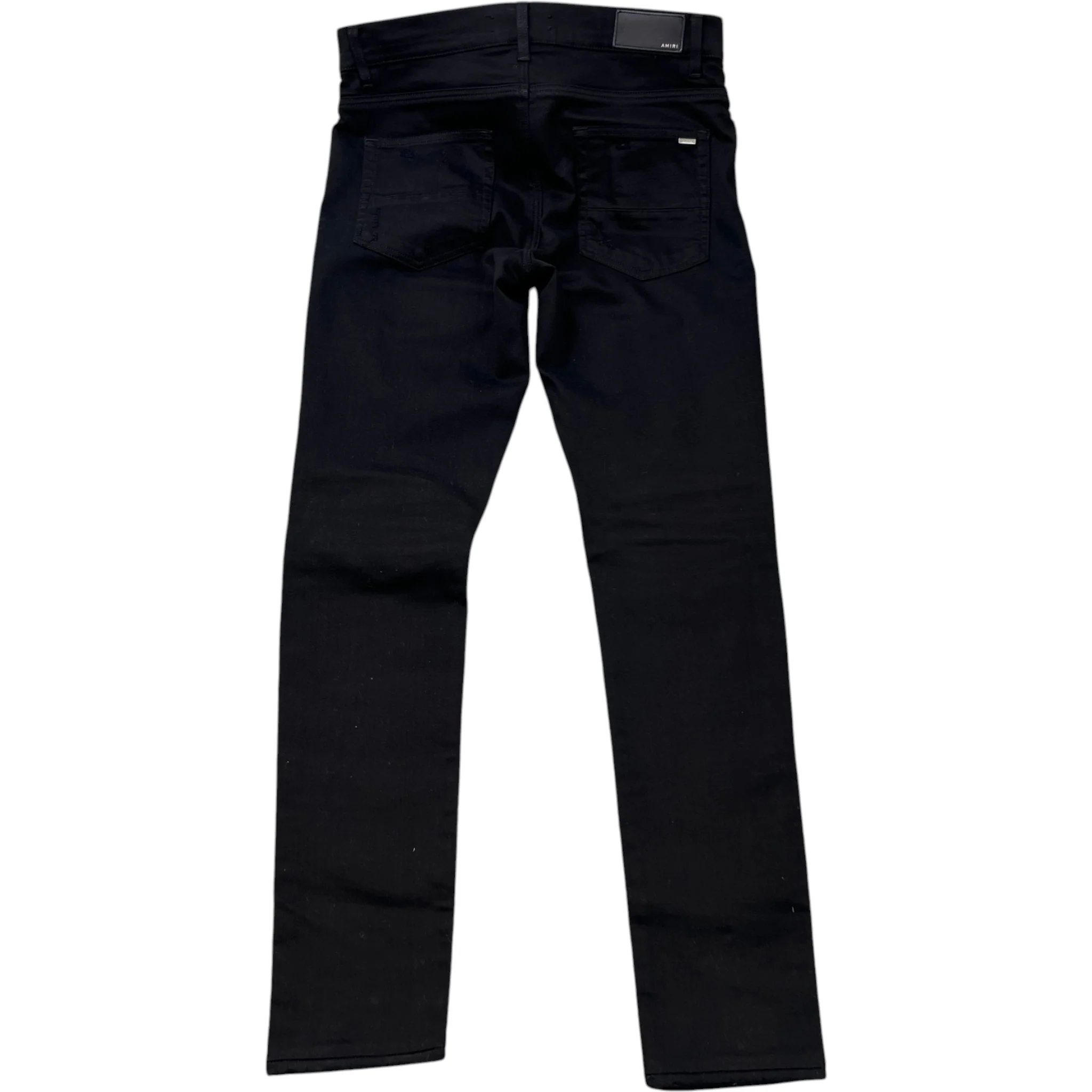 Men's Mx1 Distressed Jeans Black Size Waist 33" - Image 2