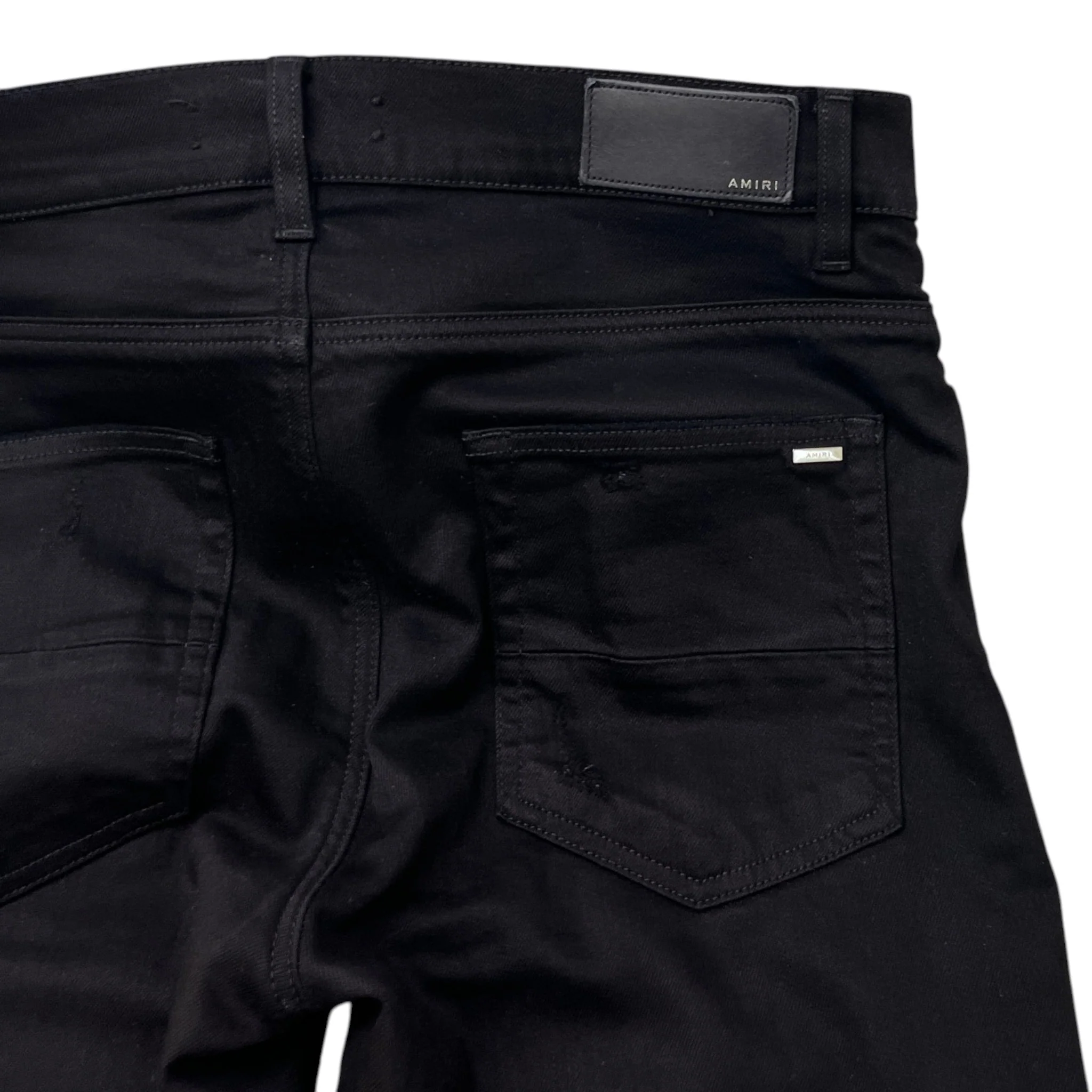 Men's Mx1 Distressed Jeans Black Size Waist 33" - Image 6