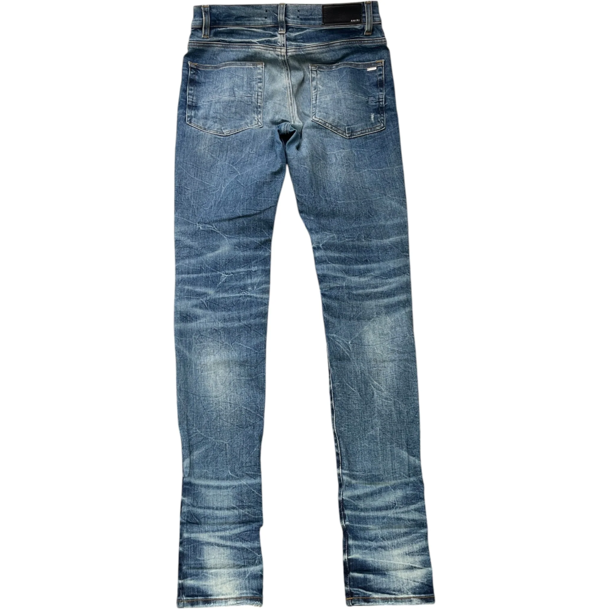 Men's Mx1 Distressed Jeans Blue Size Waist 30" - Image 2
