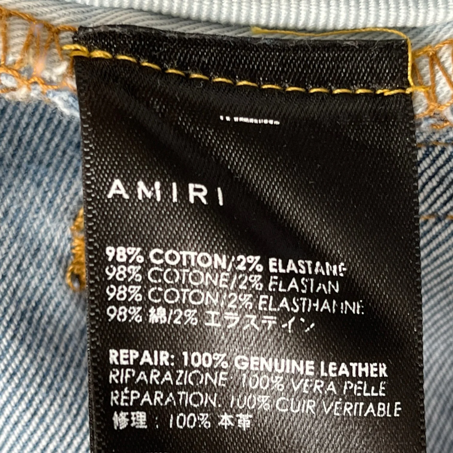 Men's Mx1 Distressed Jeans Blue Size Waist 32" - Image 11