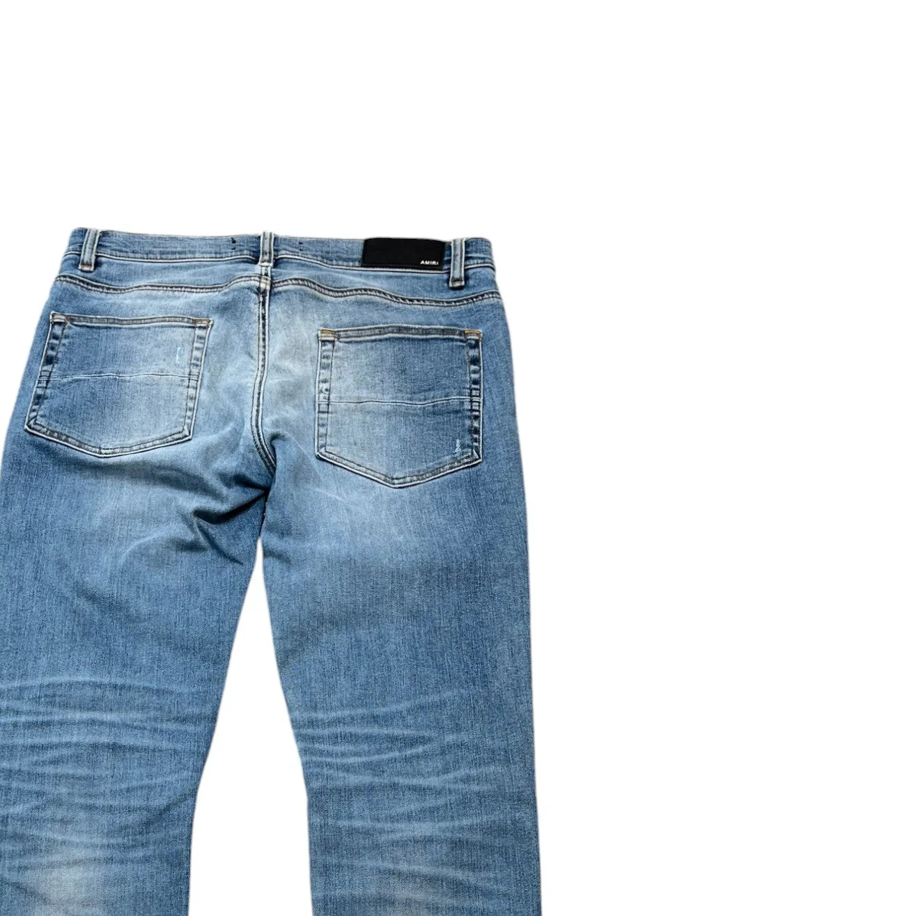 Men's Mx1 Distressed Jeans Blue Size Waist 32" - Image 4