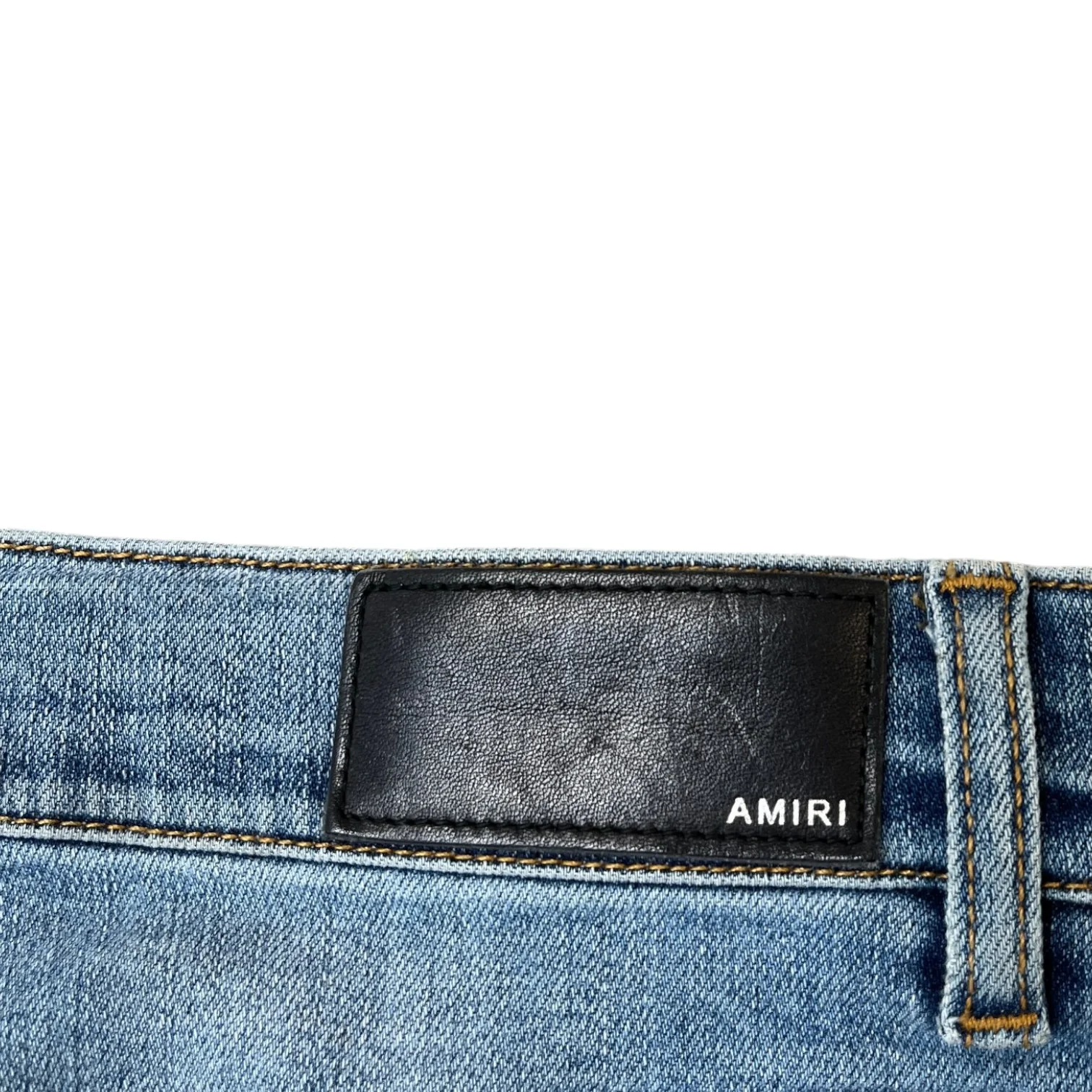 Men's Mx1 Distressed Jeans Blue Size Waist 32" - Image 9