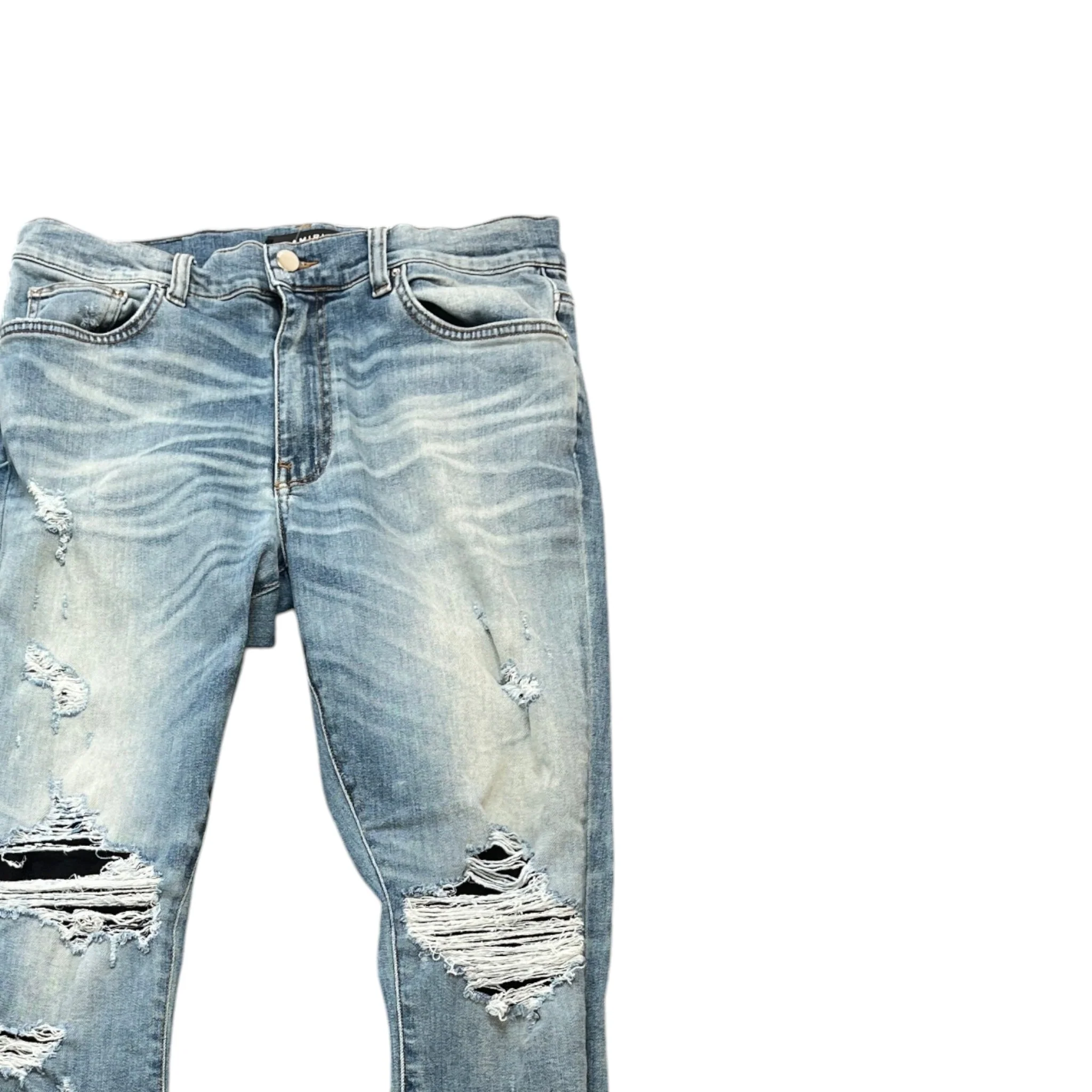 Men's Mx1 Jeans Blue Size IT 50 / UK 34 - Image 3