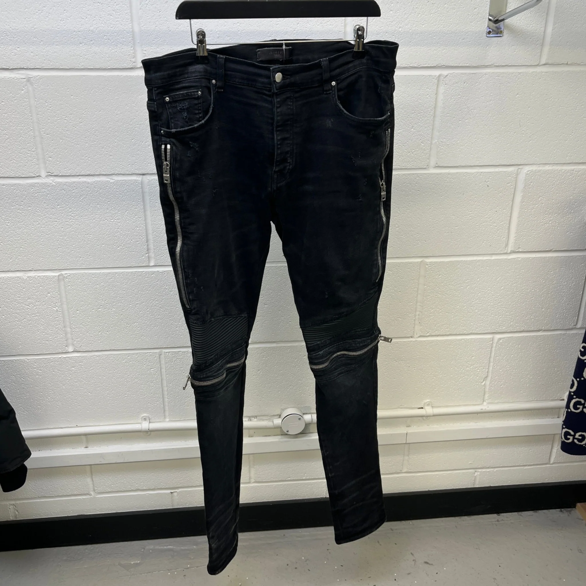 Men's Mx2 Jeans Black Size Waist 36" - Image 13