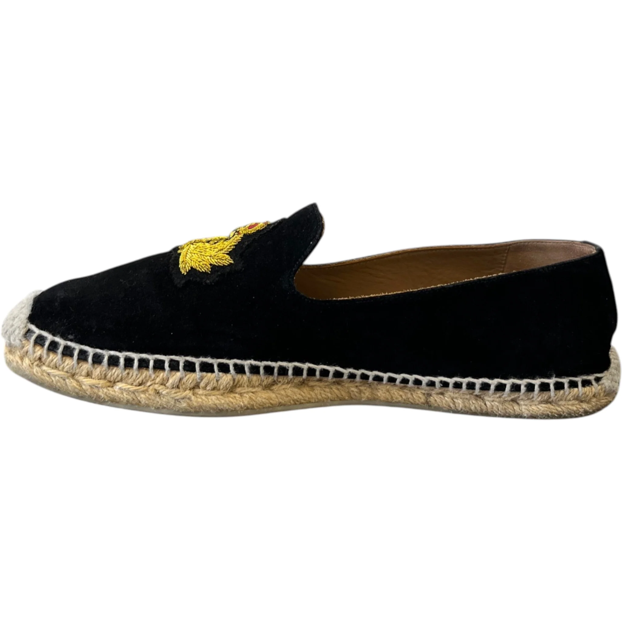Men's Nanou Orlato Flat Low Trainers Black Size EU 40 / UK 6 - Image 2