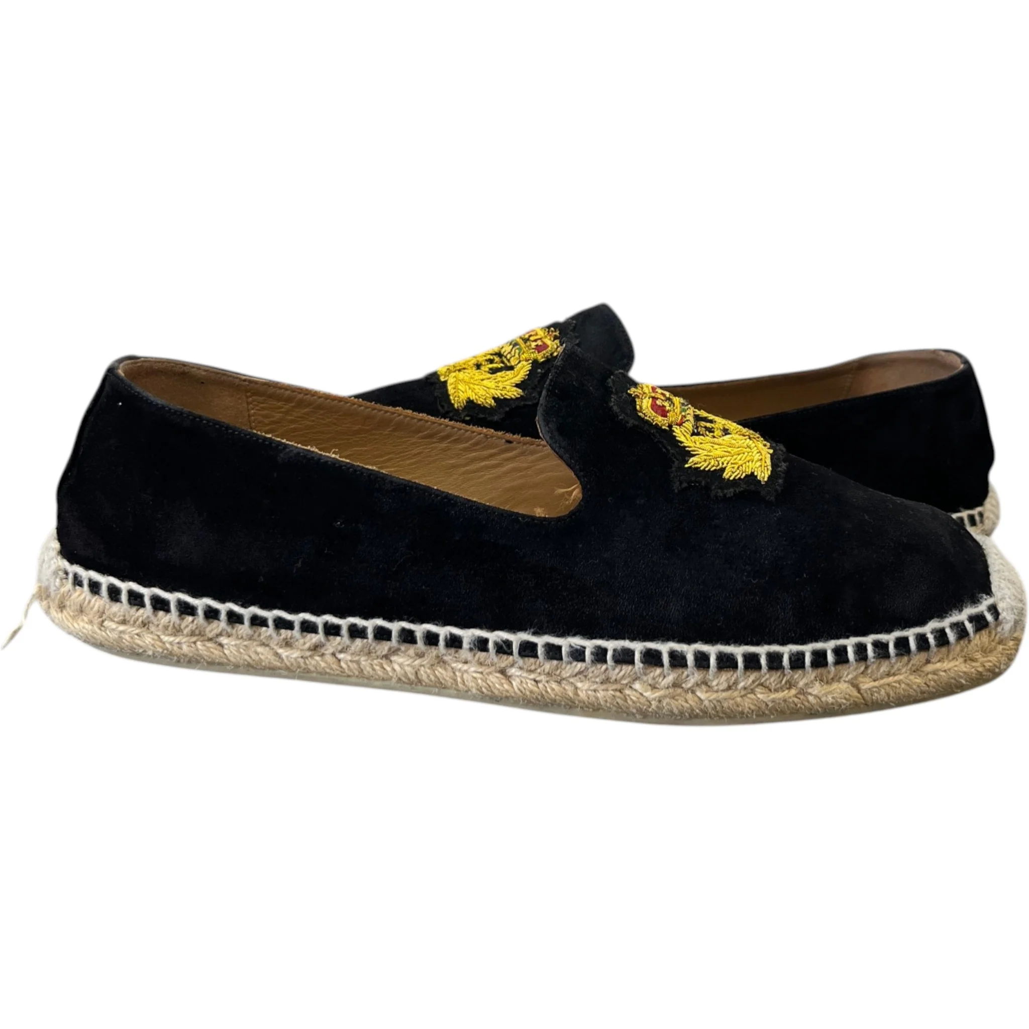 Men's Nanou Orlato Flat Low Trainers Black Size EU 40 / UK 6 - Image 3