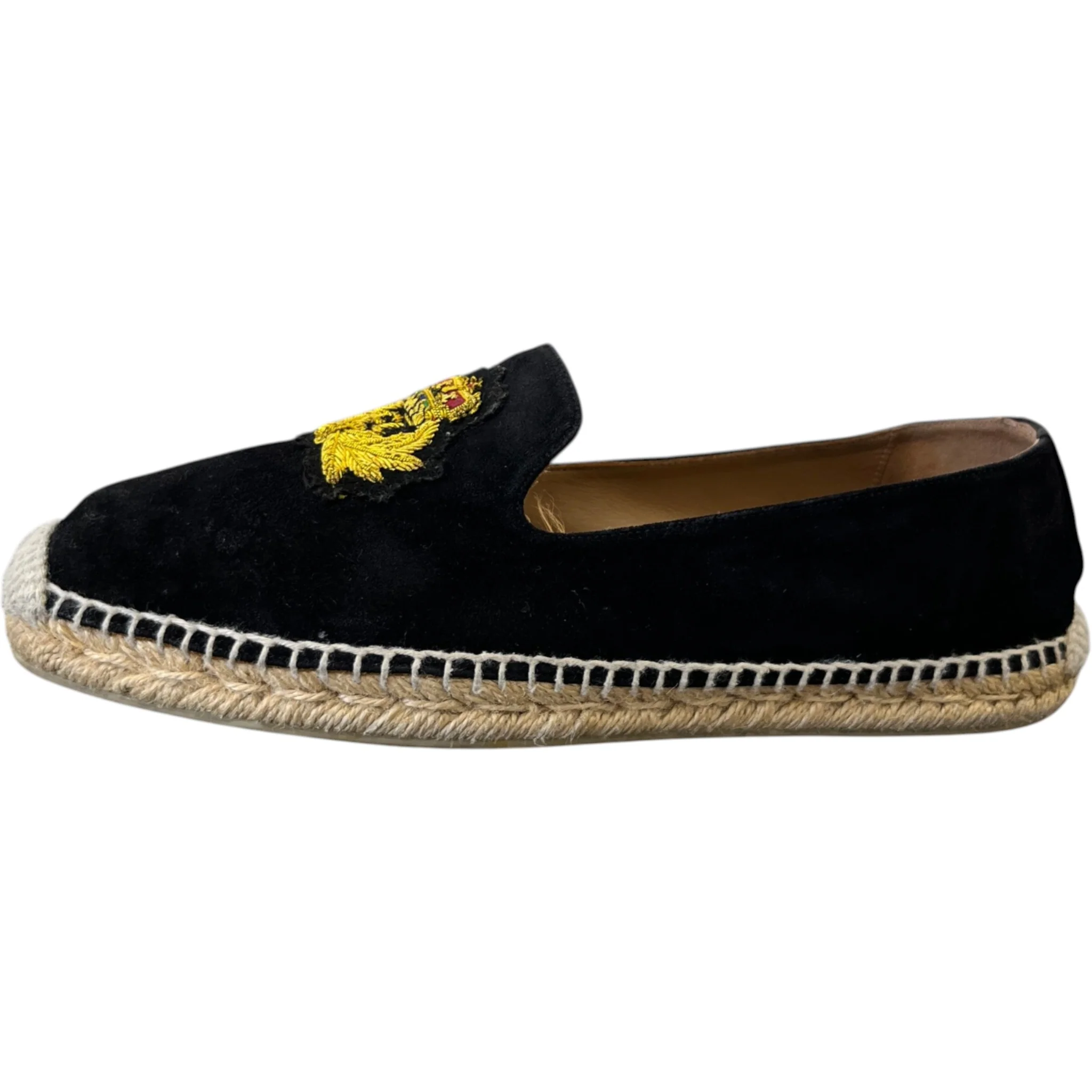 Men's Nanou Orlato Flat Low Trainers Black Size EU 40 / UK 6 - Image 5