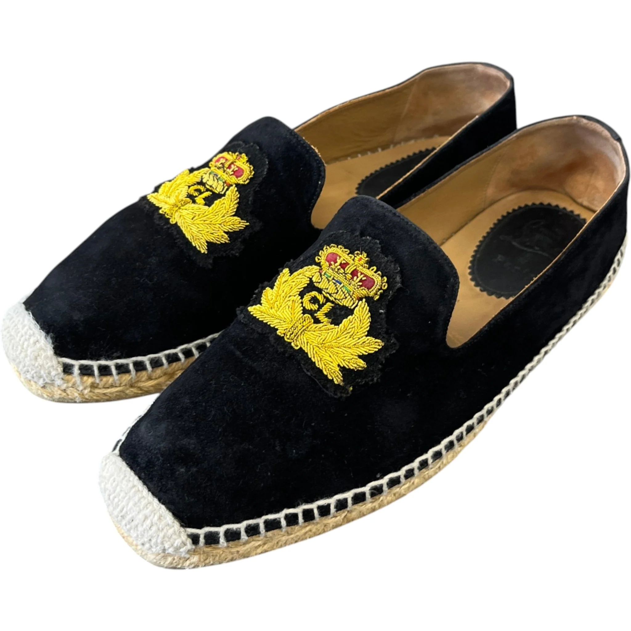 Men's Nanou Orlato Flat Low Trainers Black Size EU 40 / UK 6 - Image 9