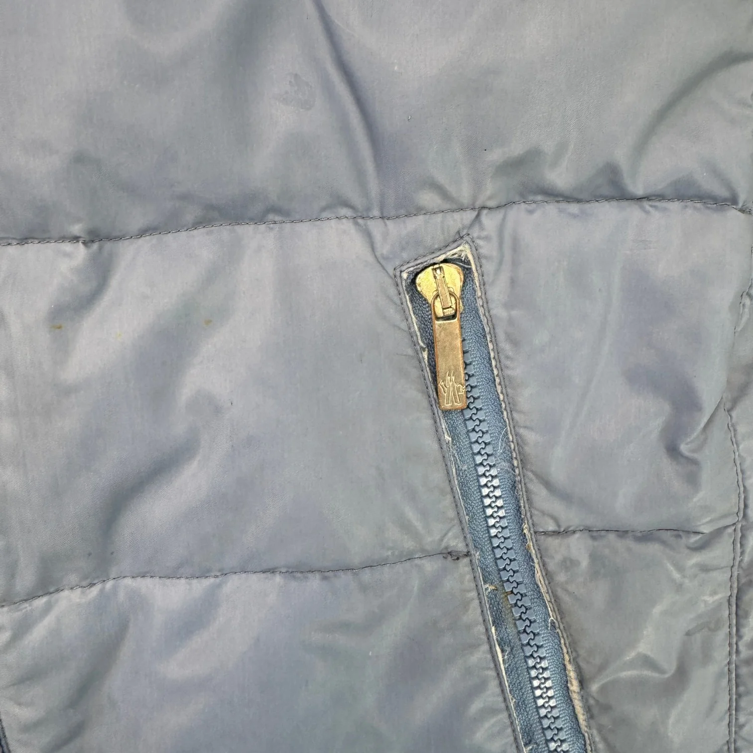 Men's Napoli Down Jacket Blue Size 3 / L - Image 6