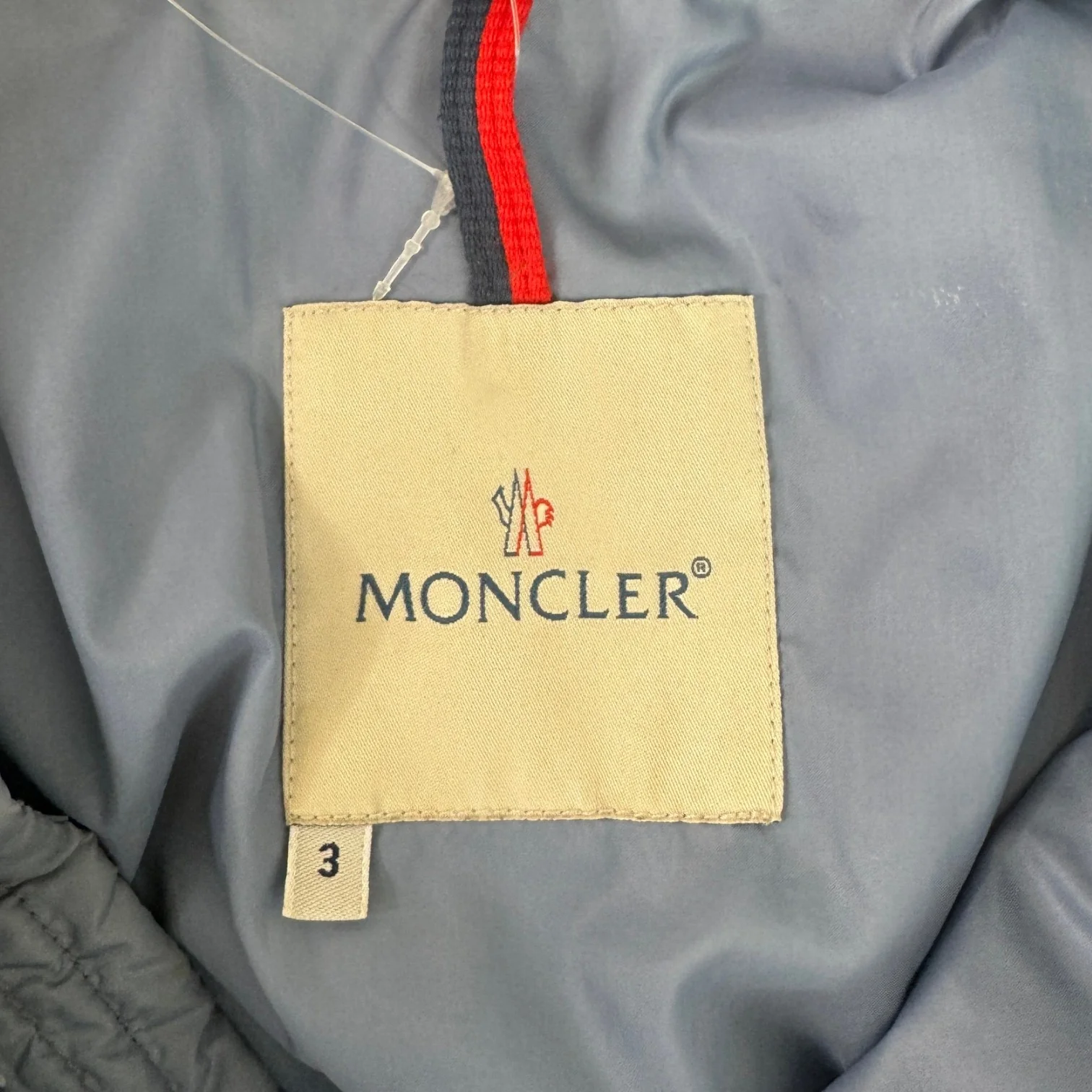 Men's Napoli Down Jacket Blue Size 3 / L - Image 7