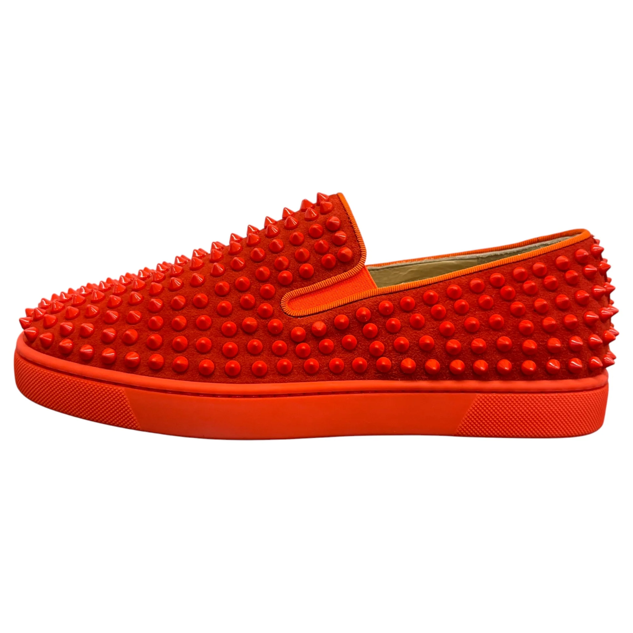 Men's Nazapunta Flat Spikes Loafers Red Size EU 40 / UK 6 - Image 5