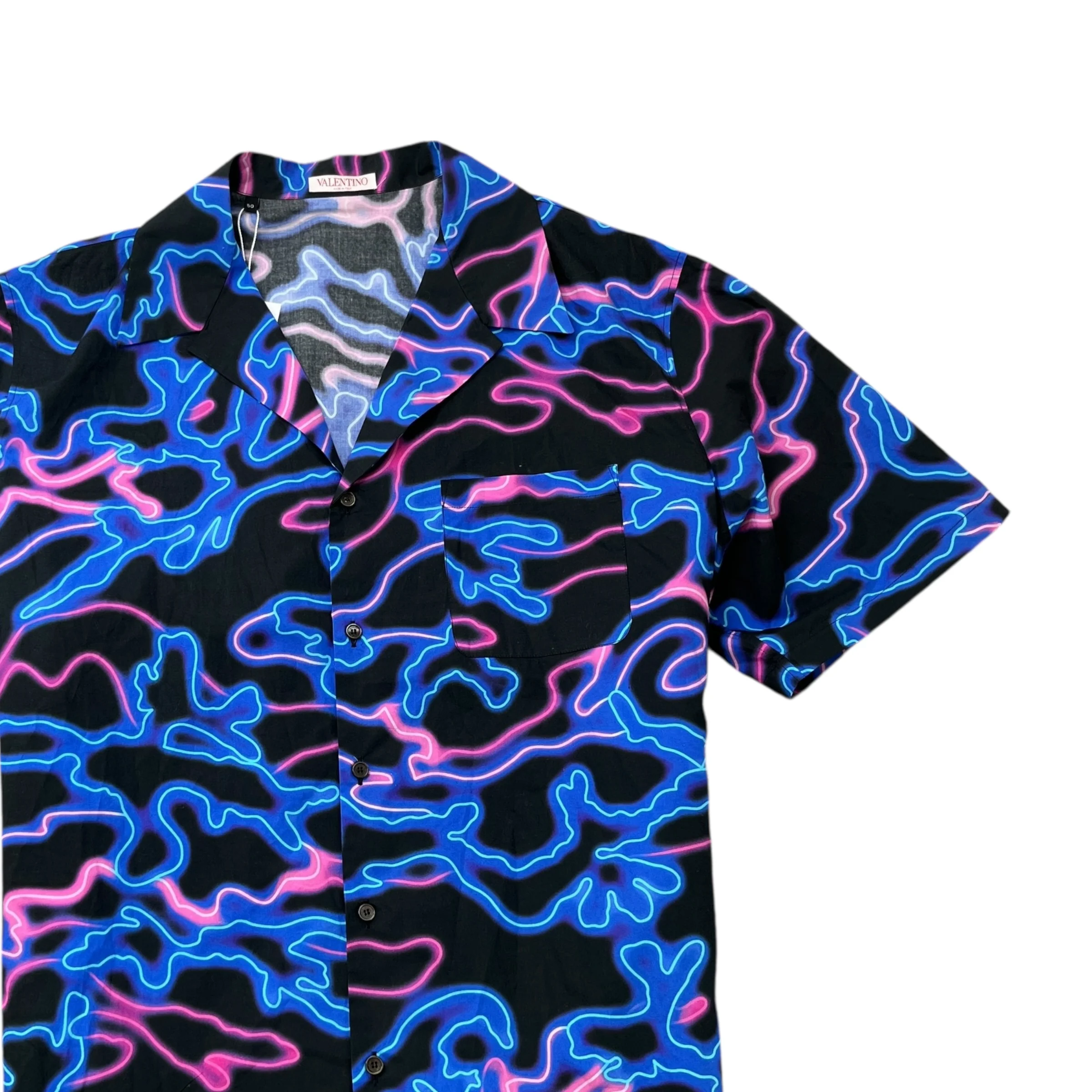Men's Neo Camo Print T-Shirt Black Size IT 50 / UK L - Image 3