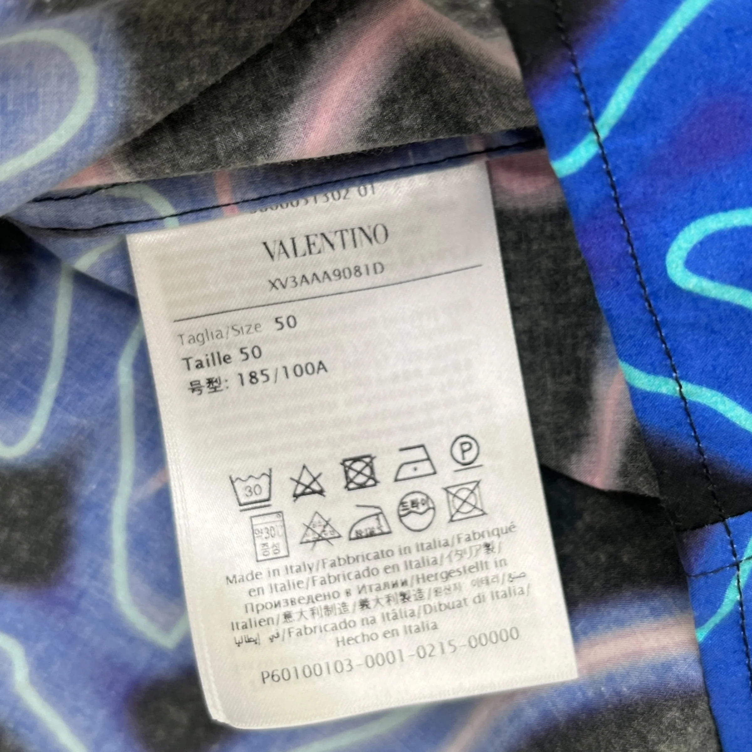 Men's Neo Camo Print T-Shirt Black Size IT 50 / UK L - Image 7