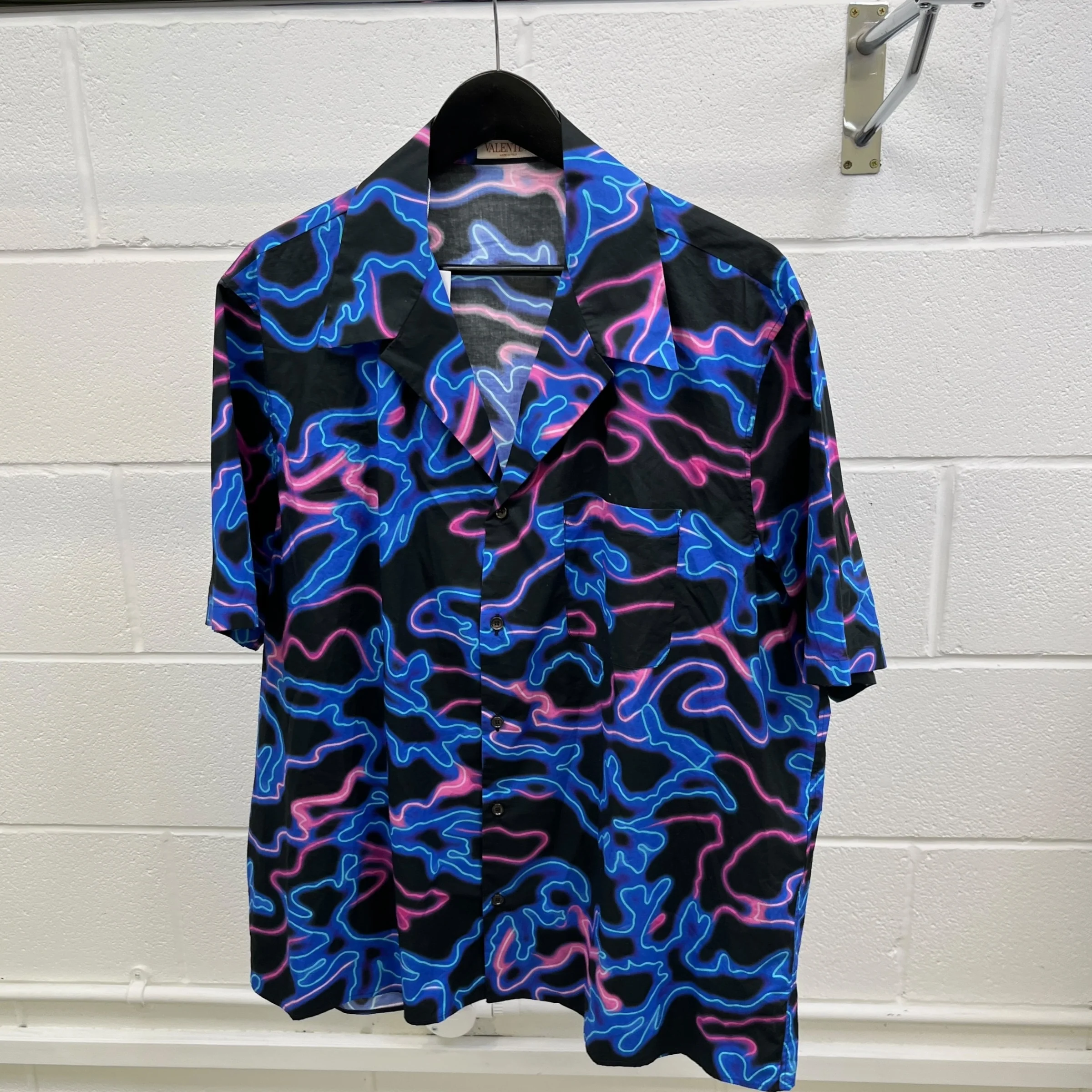 Men's Neo Camo Print T-Shirt Black Size IT 50 / UK L - Image 8
