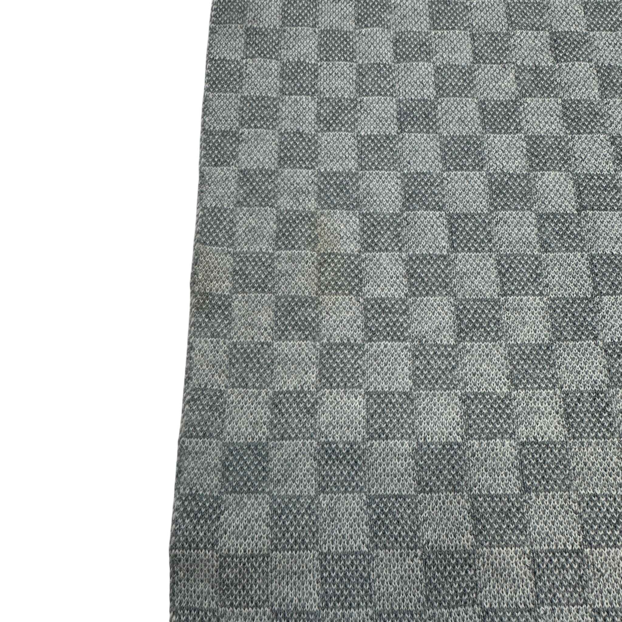 Men's Néo Petit Damier Scarf Grey - Image 8