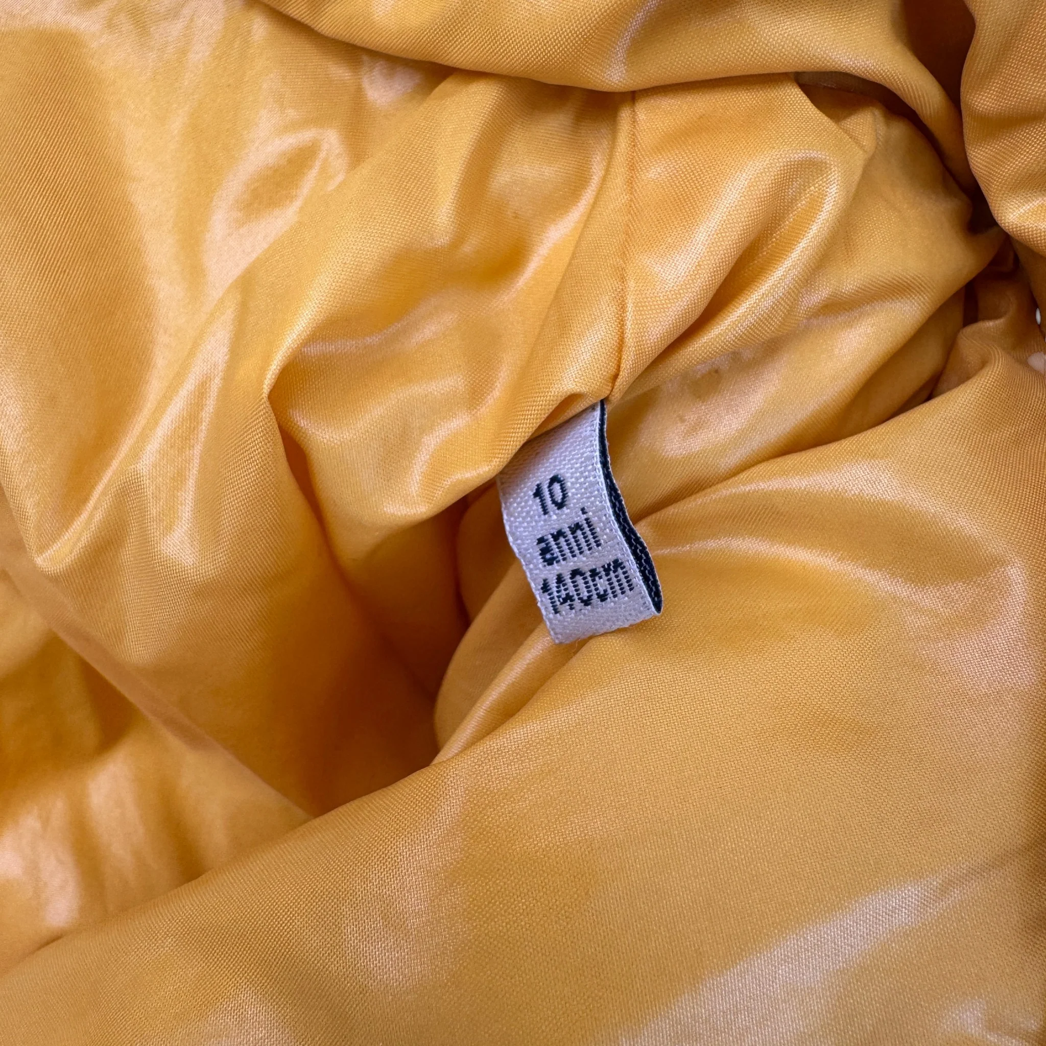 Men's New Maya Kids 10 Years Down Jacket Yellow Size XXS - Image 7