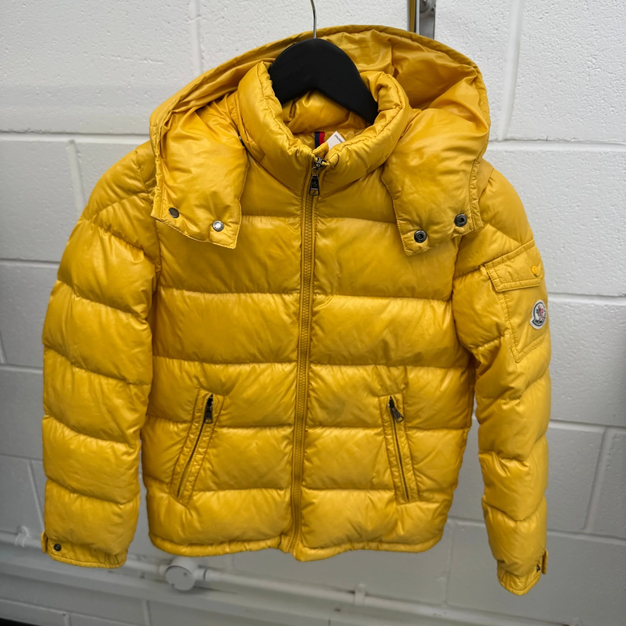 Men's New Maya Kids 10 Years Down Jacket Yellow Size XXS - Image 8