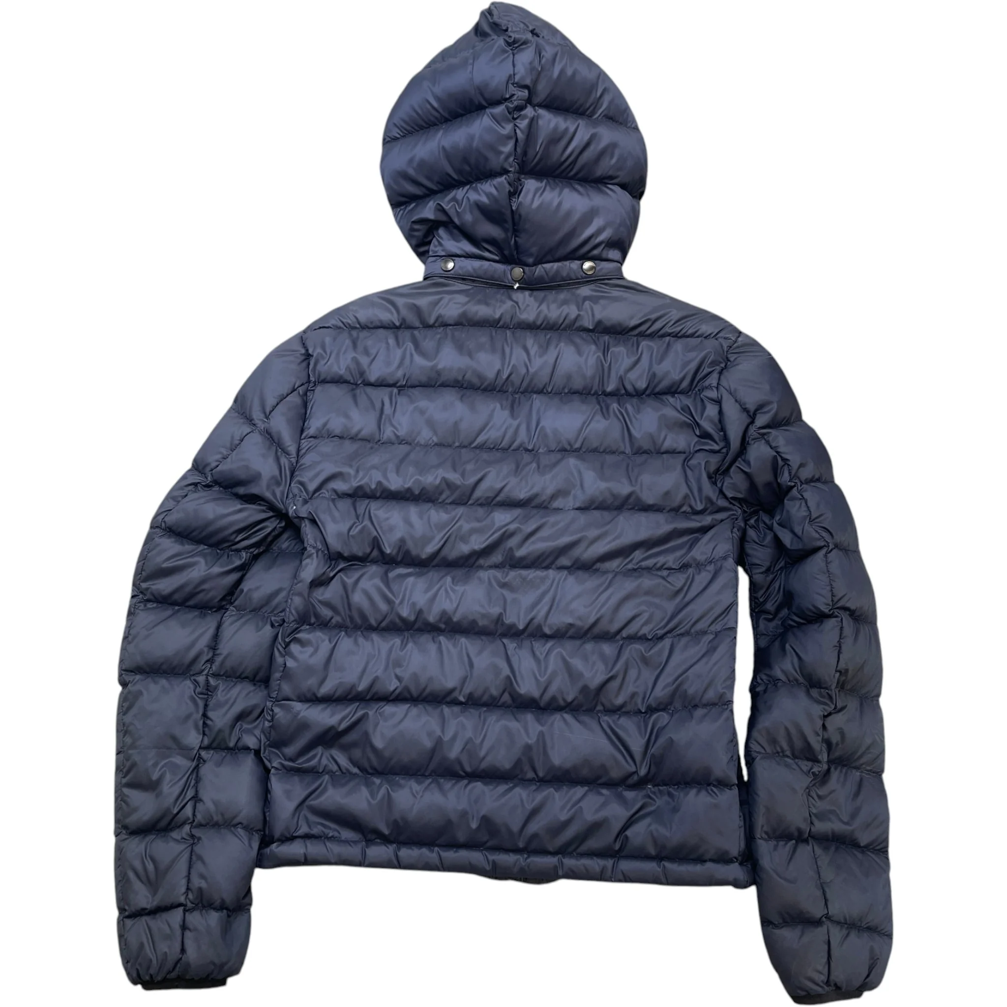 Men's Nova Check Brit Down Jacket Navy Size L - Image 2