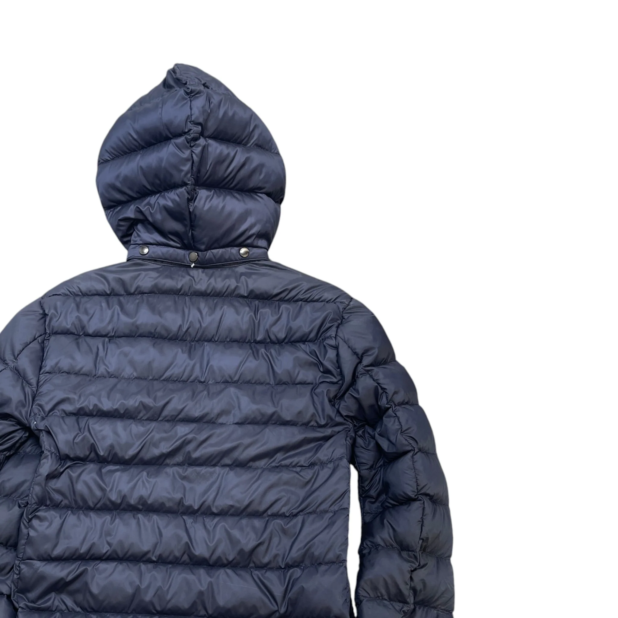 Men's Nova Check Brit Down Jacket Navy Size L - Image 4