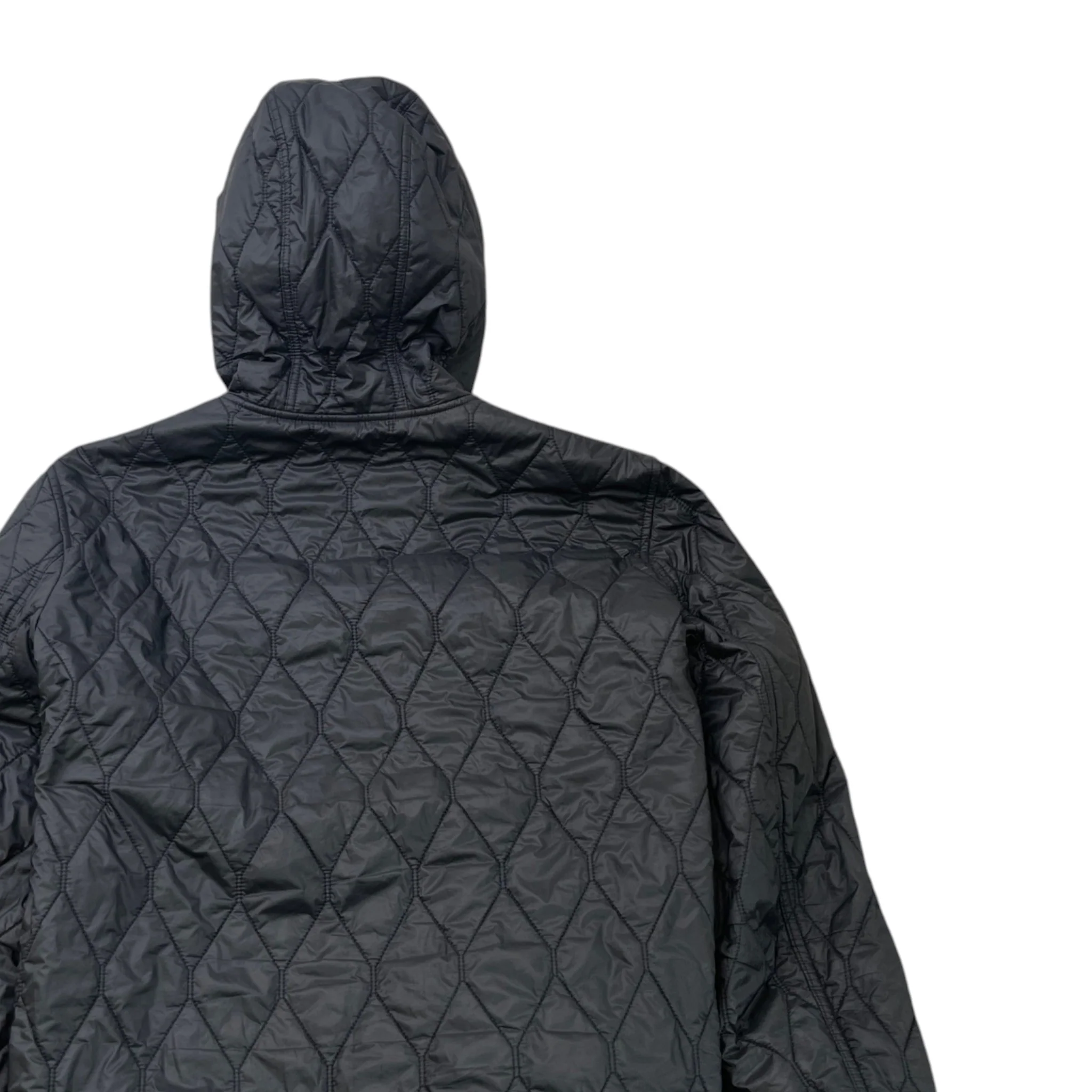Men's Nova Check Lined Quilted Jacket Black Size XXL - Image 4