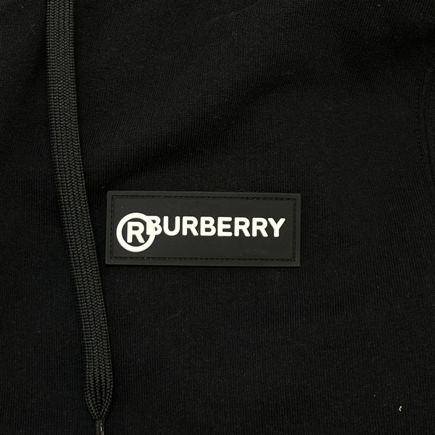 Men's Nova Check Logo Hoodie Black Size L - Image 6