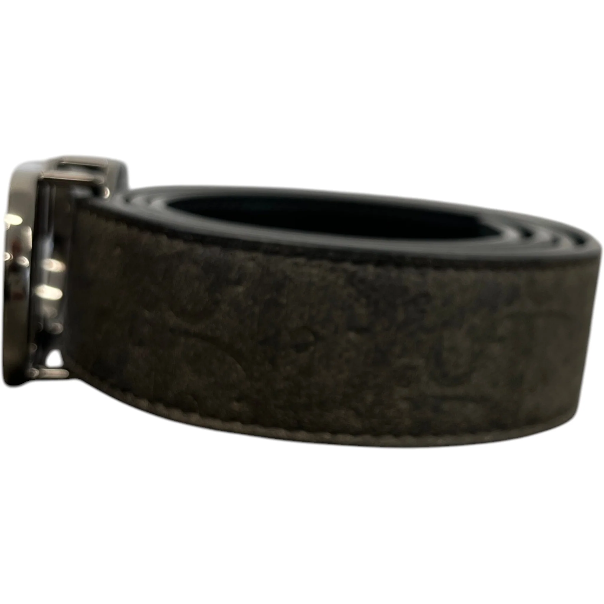 Men's Oblique Belt Black Size Waist 36" - Image 3