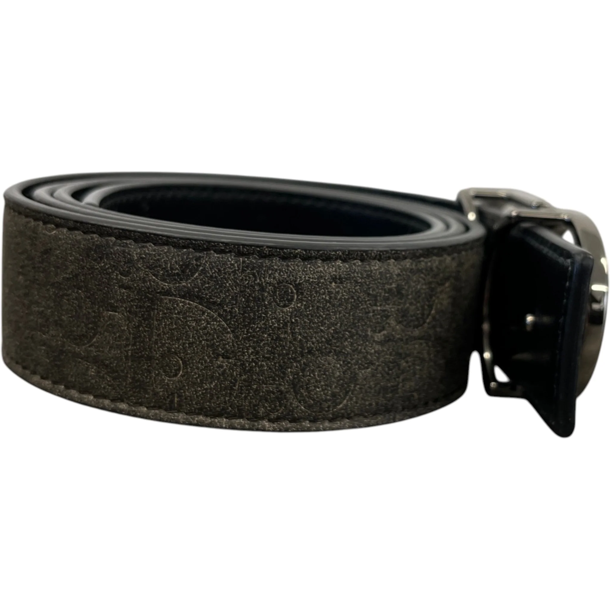 Men's Oblique Belt Black Size Waist 36" - Image 4
