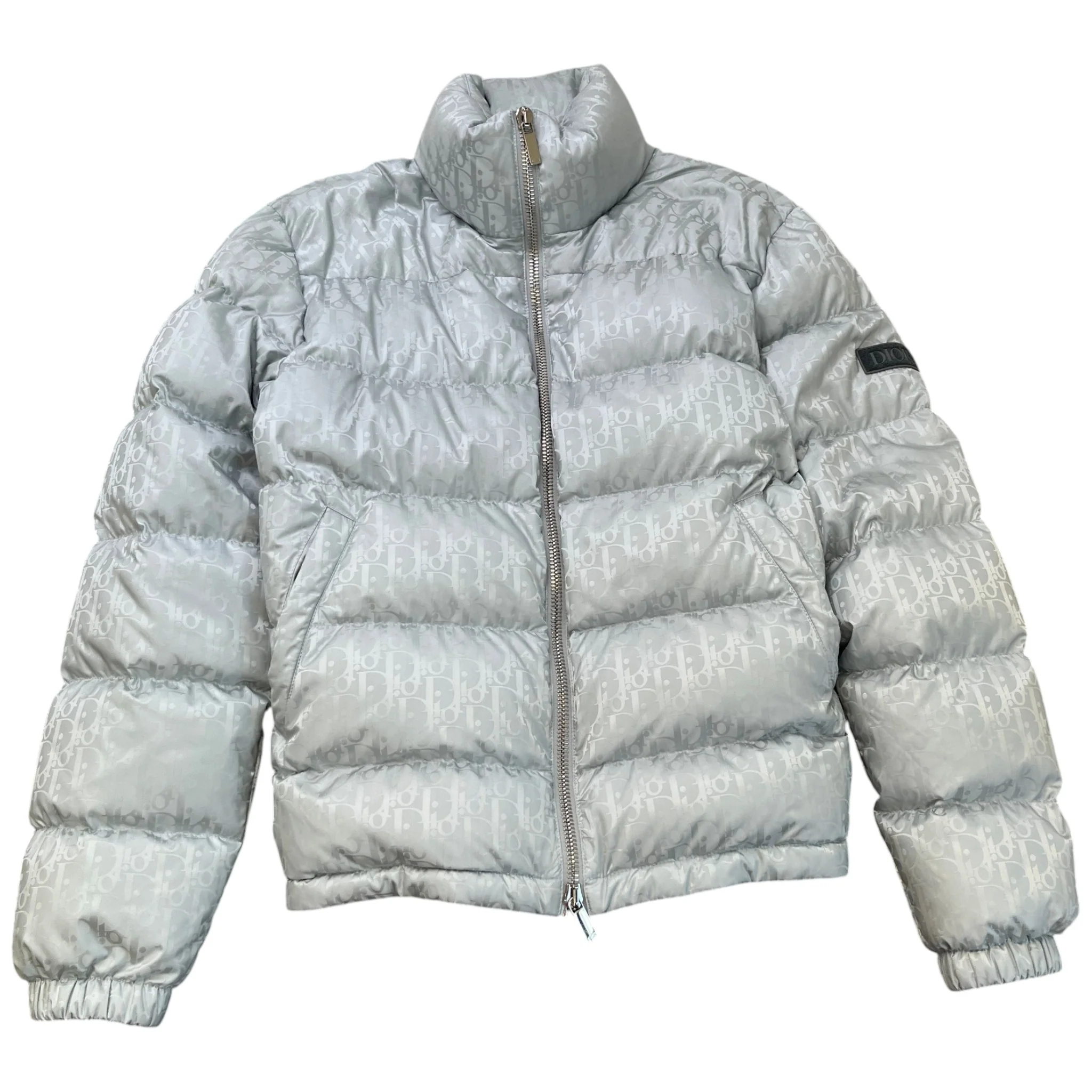 Men's Oblique Down Jacket Green Size IT 46 / S