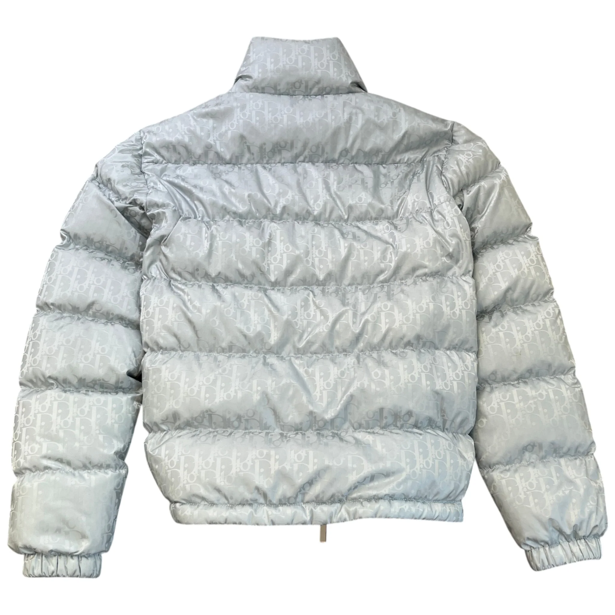 Men's Oblique Down Jacket Green Size IT 46 / S - Image 2