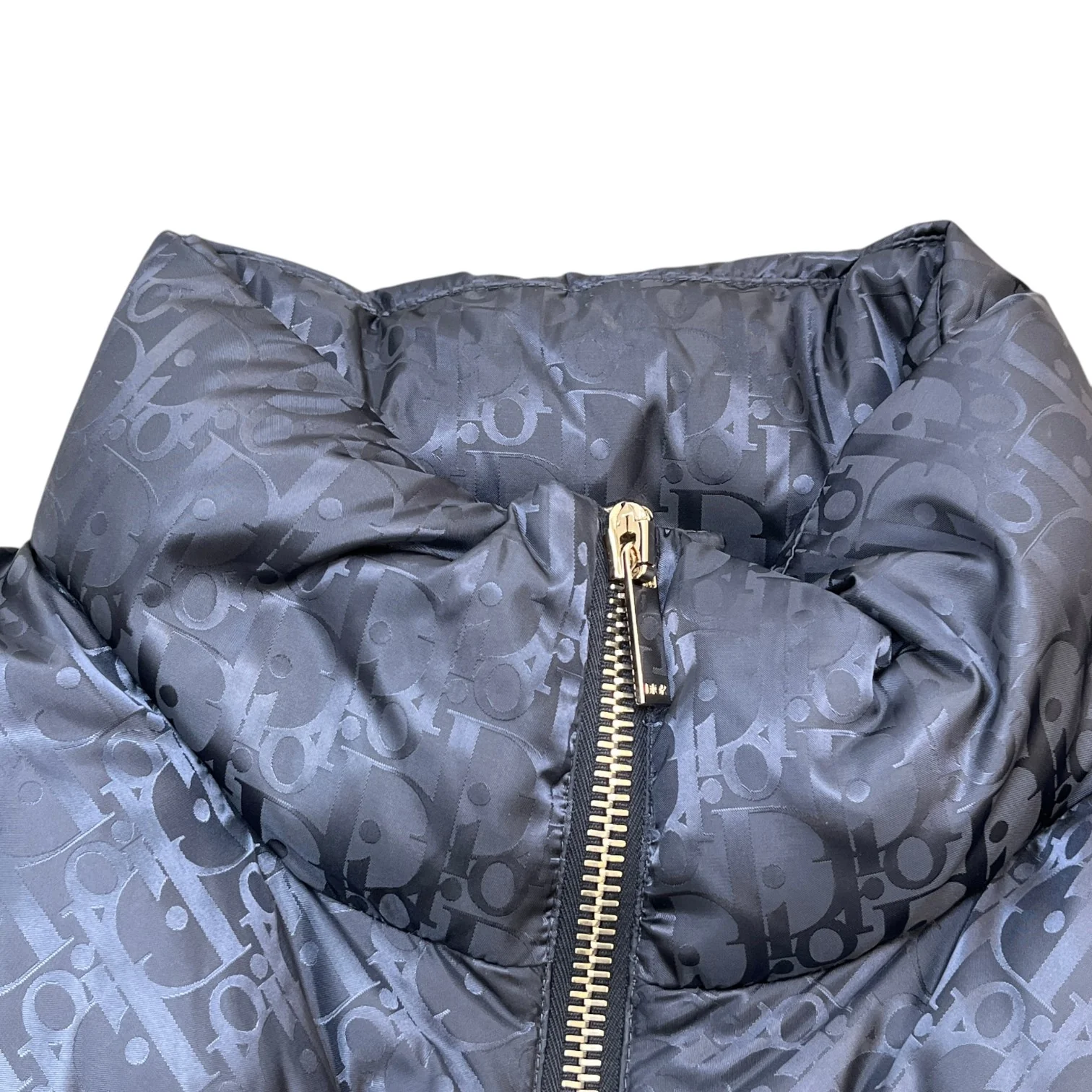 Men's Oblique Down Jacket Navy Size IT 54 / XXL - Image 6