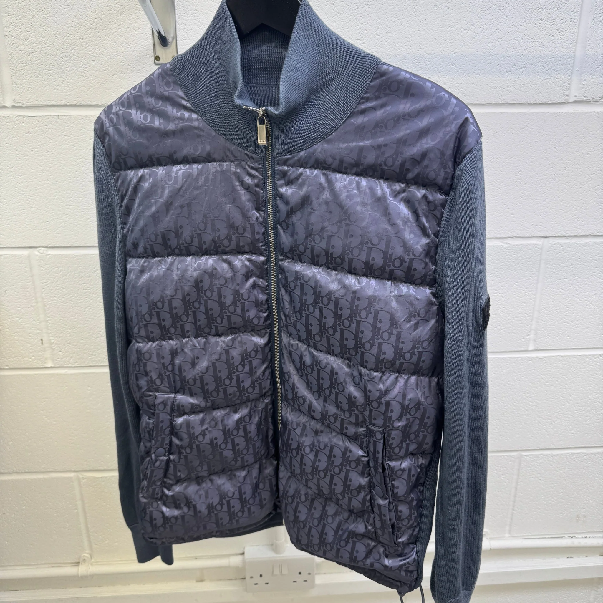 Men's Oblique Jacket Grey Size S - Image 6