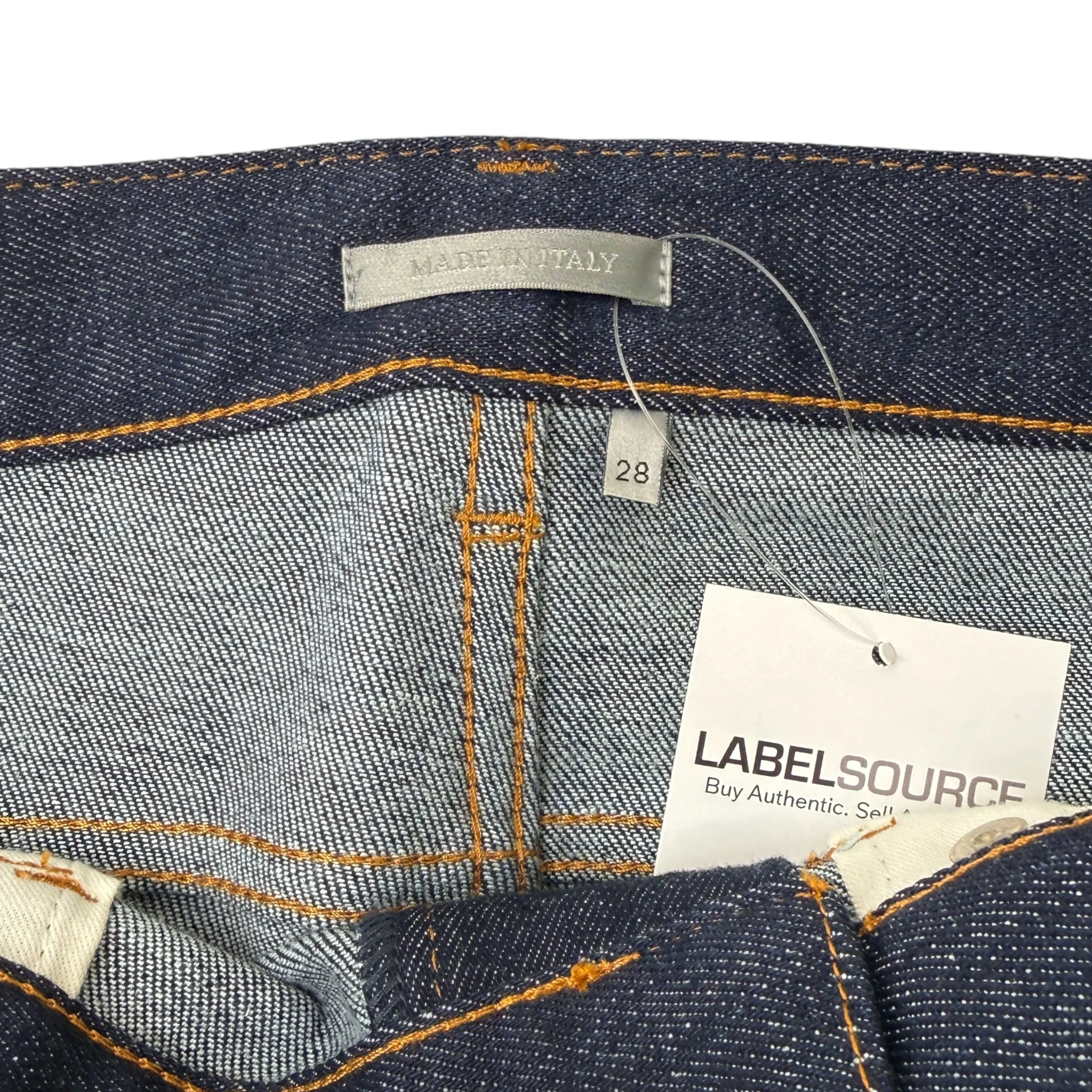 Men's Oblique Jeans Navy Size Waist 28" - Image 5