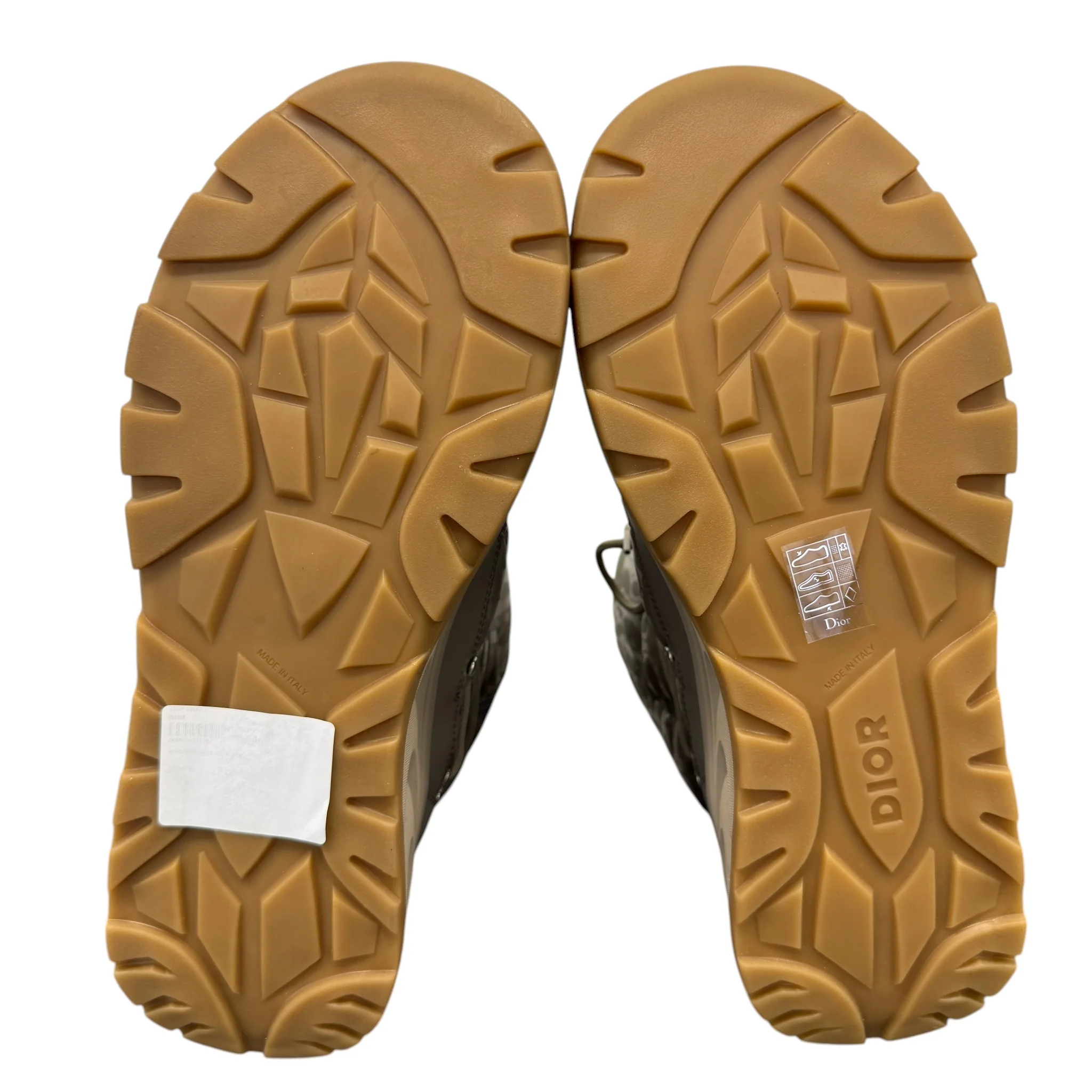 Men's Oblique Nylon Snow Boots Beige Size EU 43 / UK 9 - Image 10