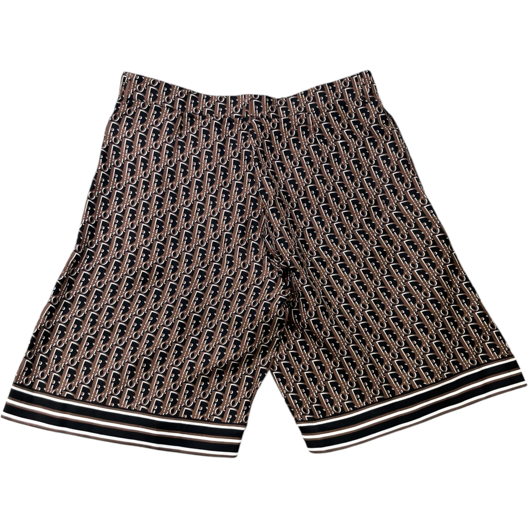 Men's Oblique Pixel Bermuda Shorts Black Size IT 48 / UK 32 - Image 2