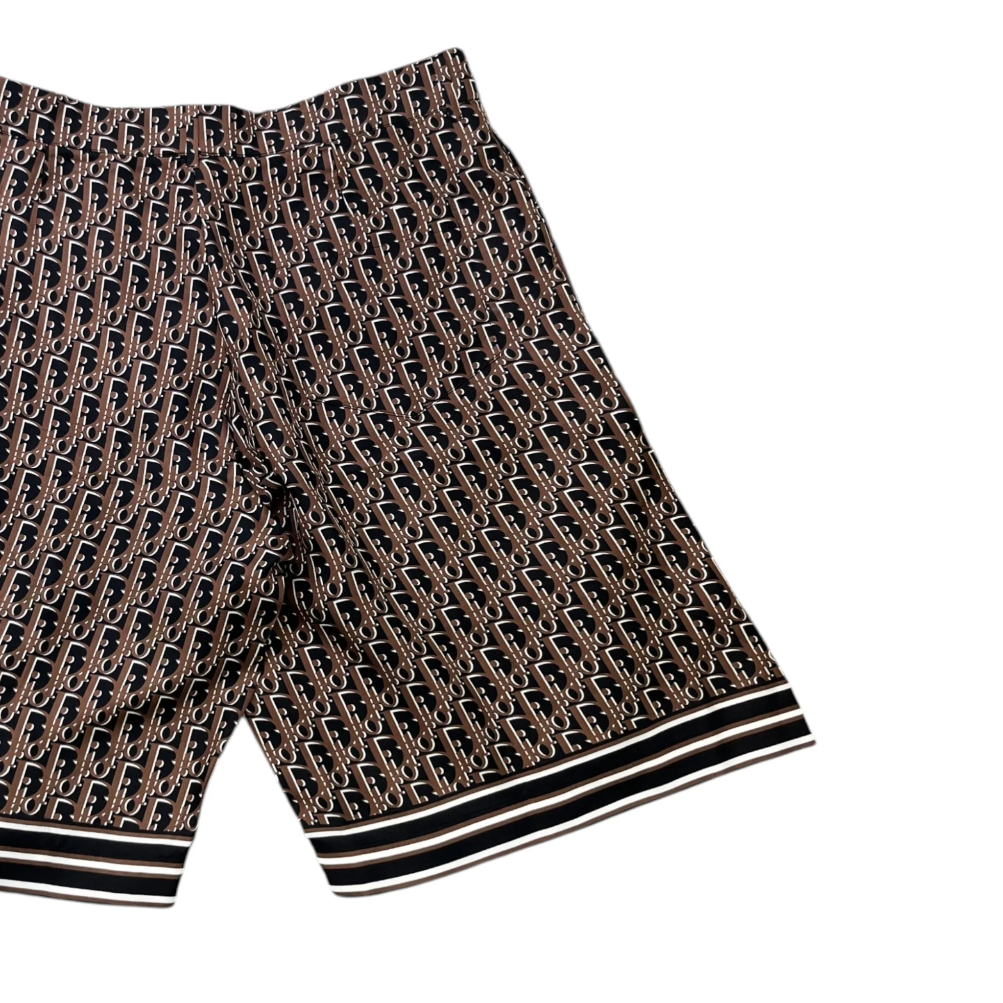 Men's Oblique Pixel Bermuda Shorts Black Size IT 48 / UK 32 - Image 4
