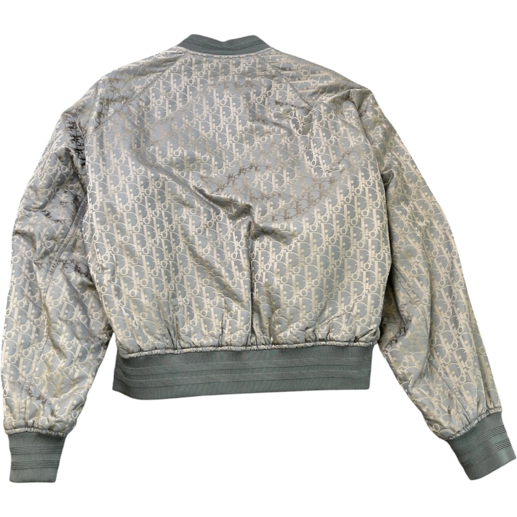 Men's Oblique Reversible Bomber Jacket Grey Size IT 54 / XXL - Image 3