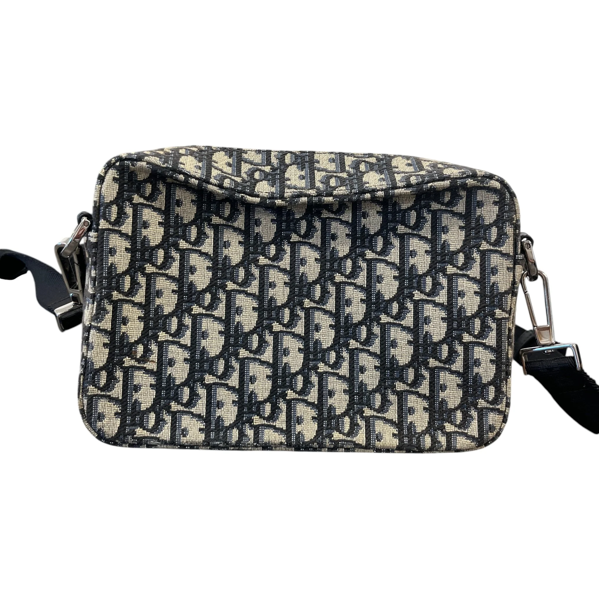 Men's Oblique Safari Messenger Bag Beige - Image 3