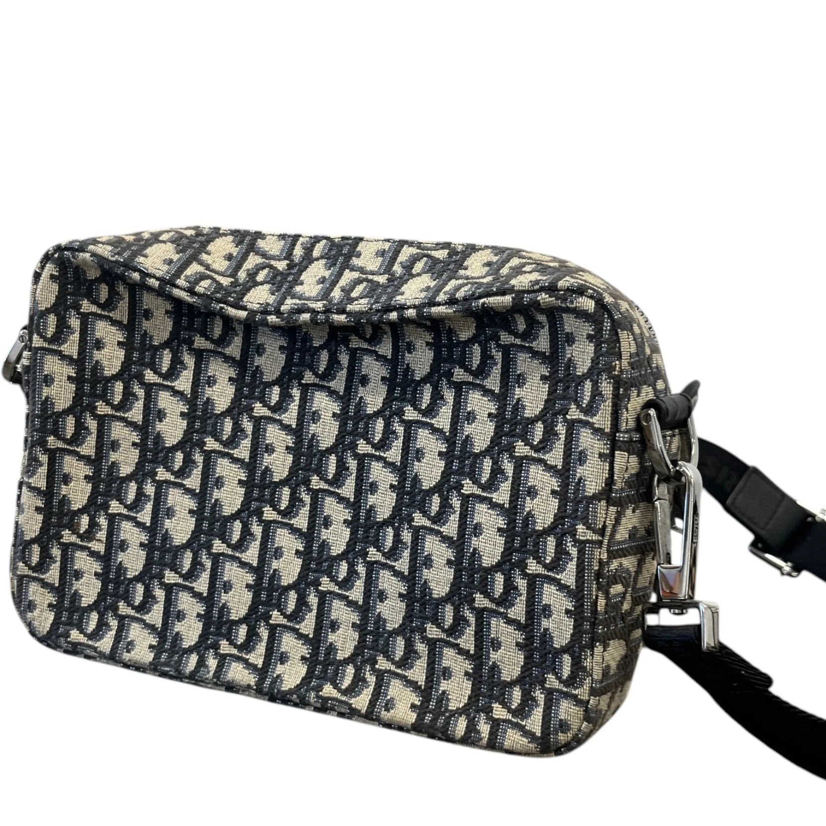 Men's Oblique Safari Messenger Bag Beige - Image 9