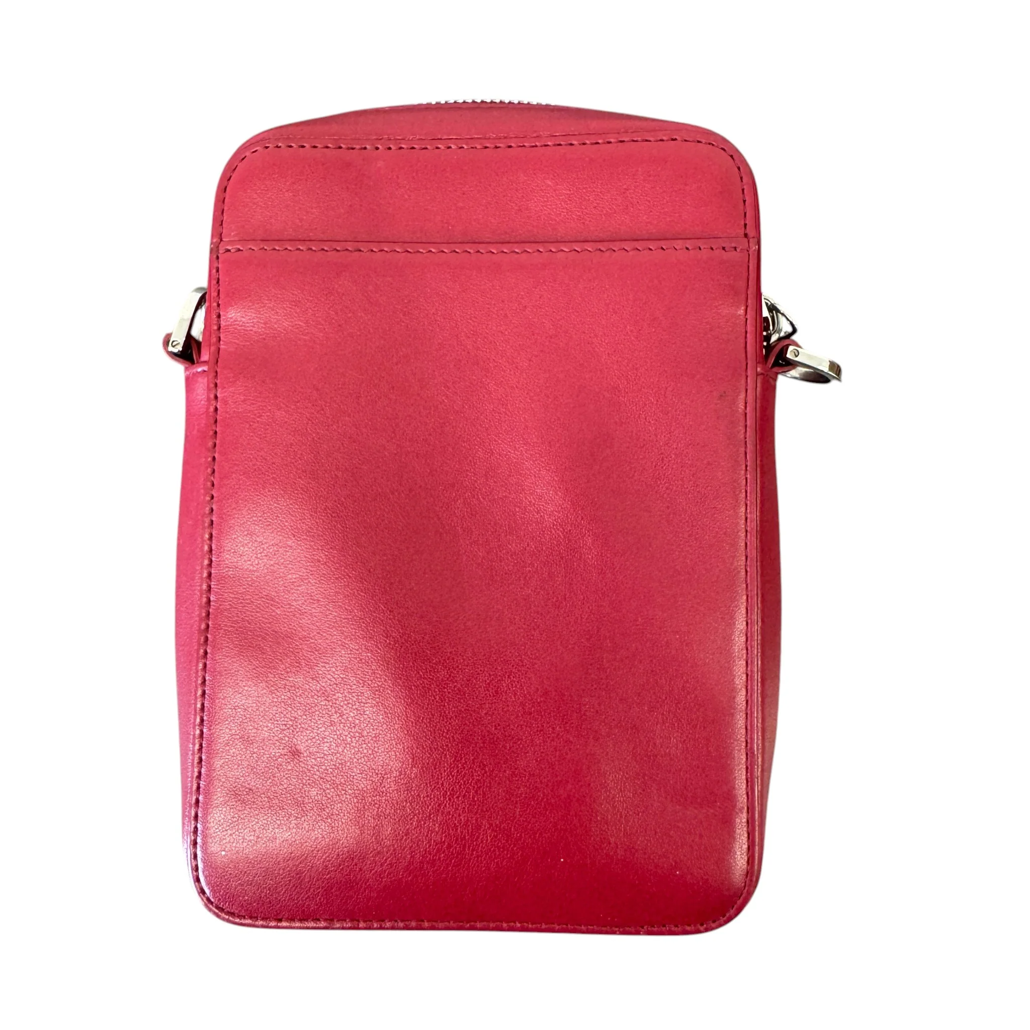 Men's Oblique World Tour Messenger Bag Red - Image 6