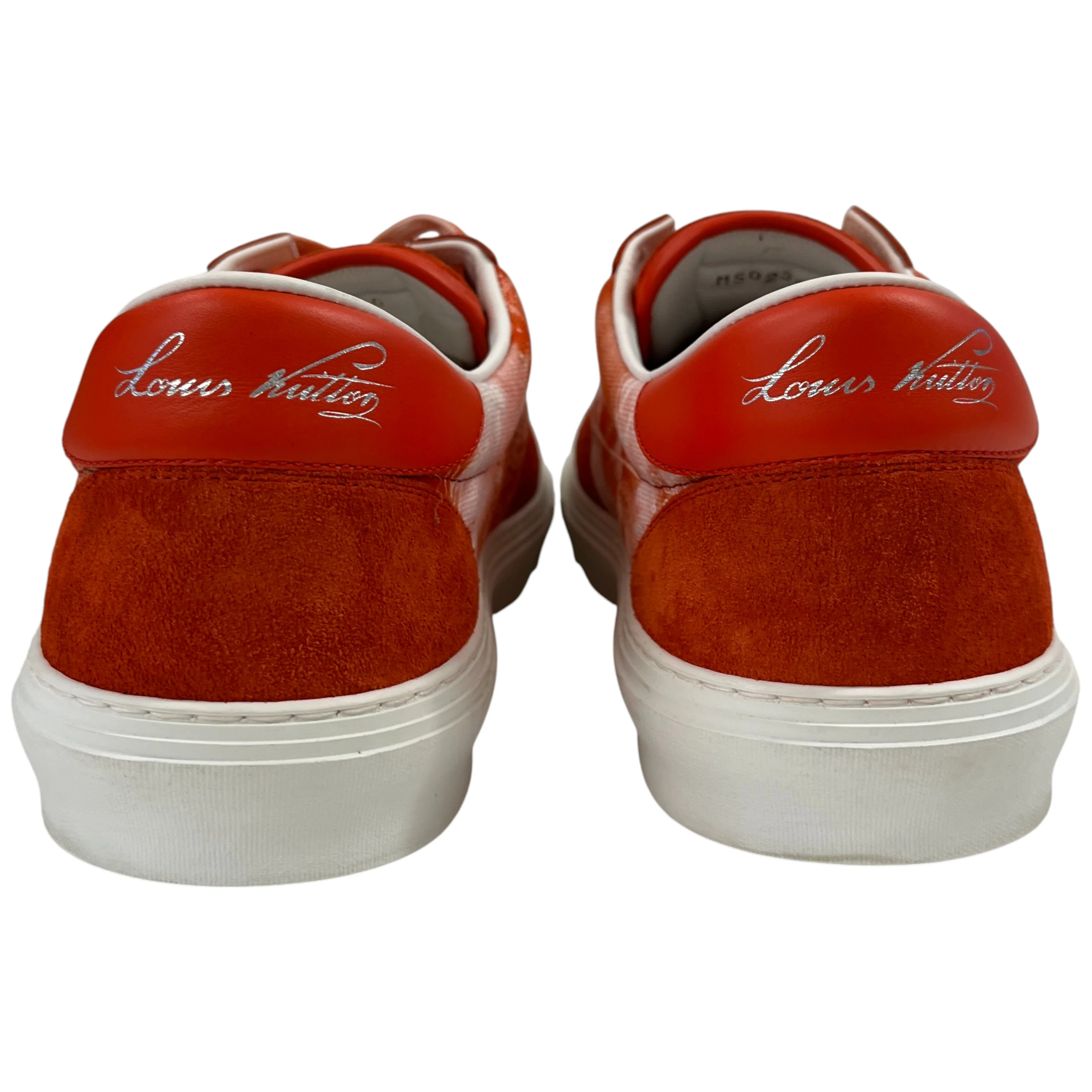 Men's Ollie Bandana Print Low Trainers Red Size EU 44 / UK 10 - Image 7