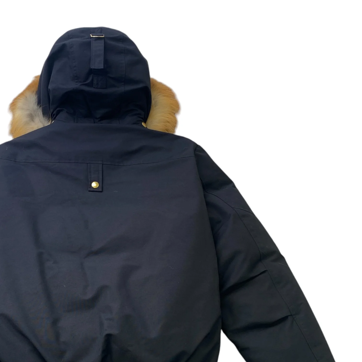 Men's Original Ballistic Bomber Down Jacket Navy Size S - Image 4
