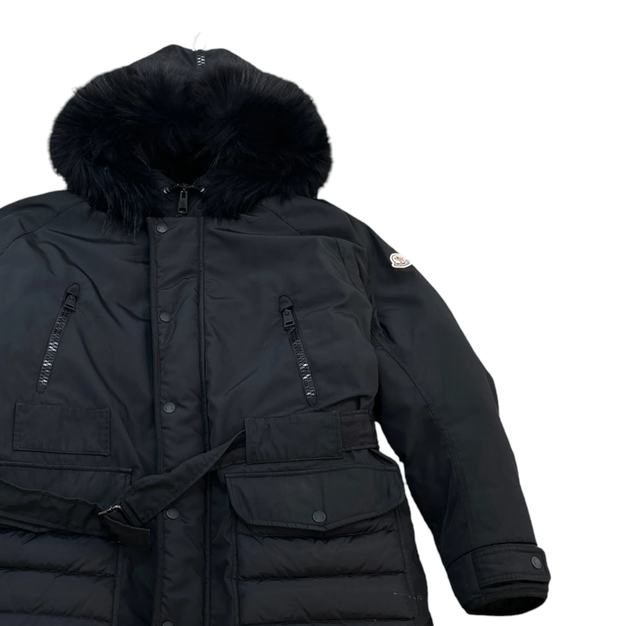 Men's Oscar Down Jacket Black Size 4 / XL - Image 3