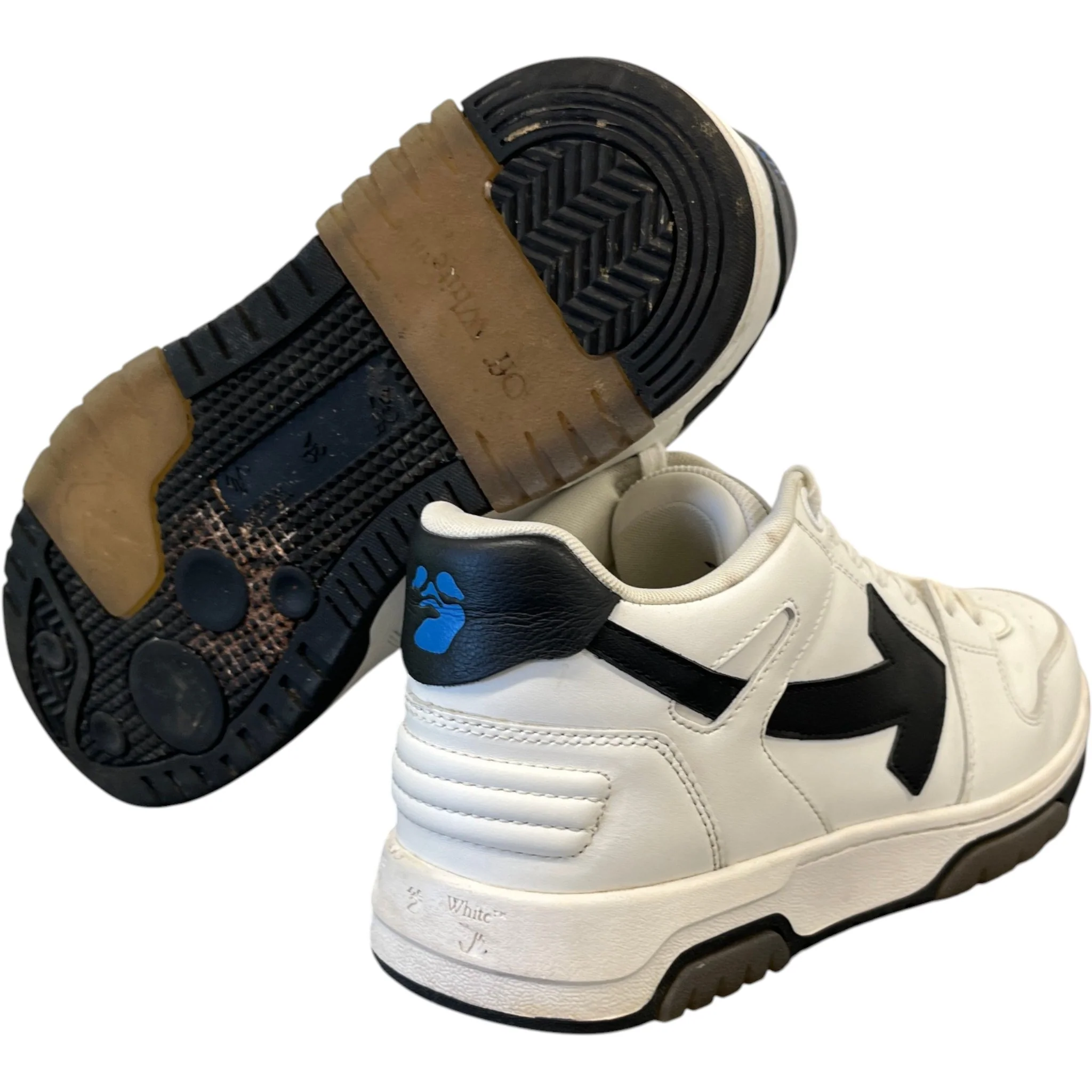 Men's Out Of Office Low Trainers White Size EU 43 / UK 9 - Image 10