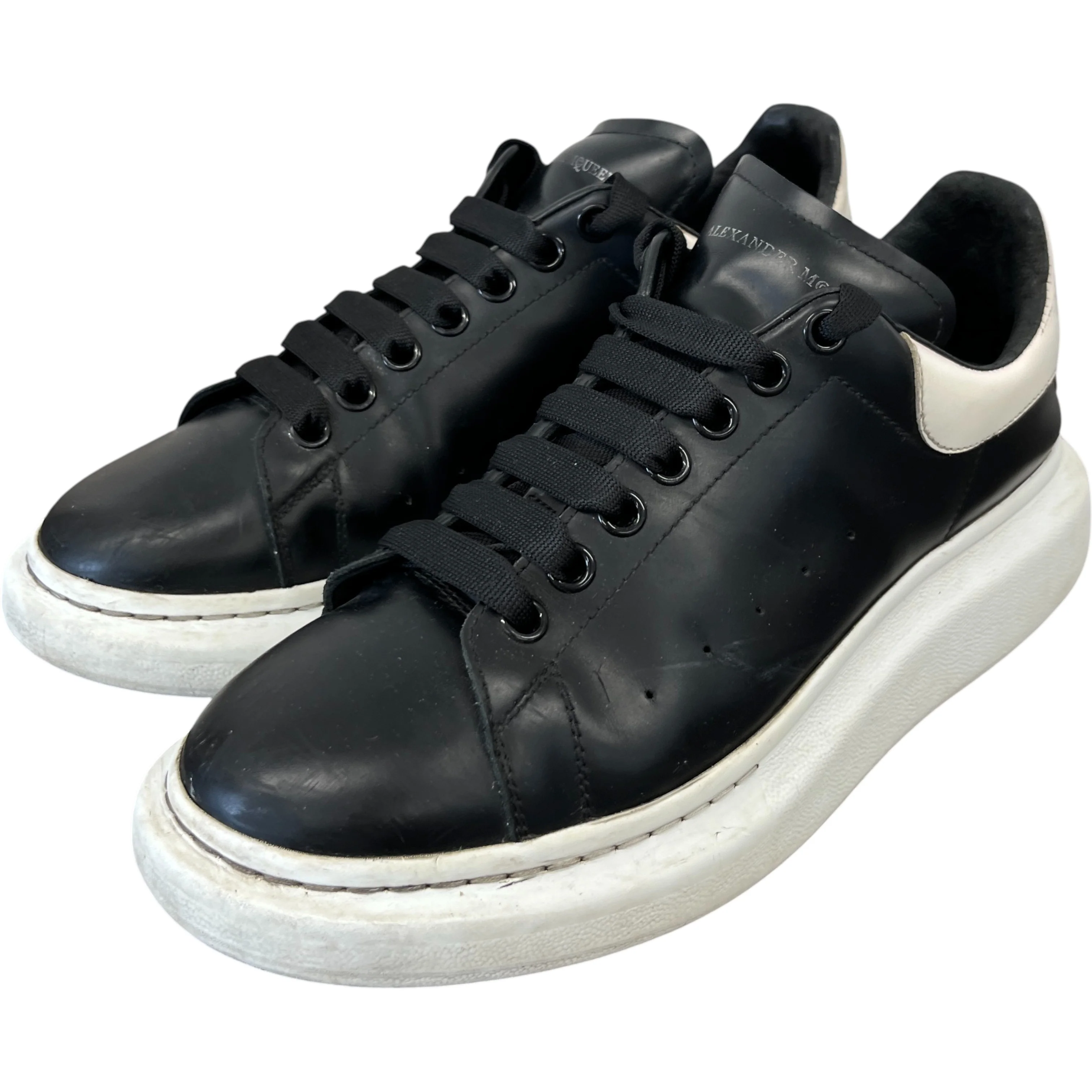 Men's Oversized Low Trainers Black Size EU 43 / UK 9 - Image 9