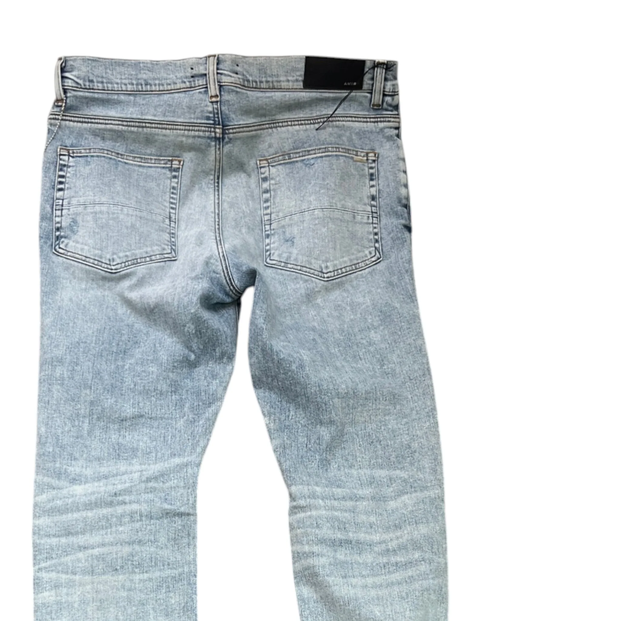 Men's Pajama Art Patch Jeans Blue Size IT 52 / UK 36 - Image 4