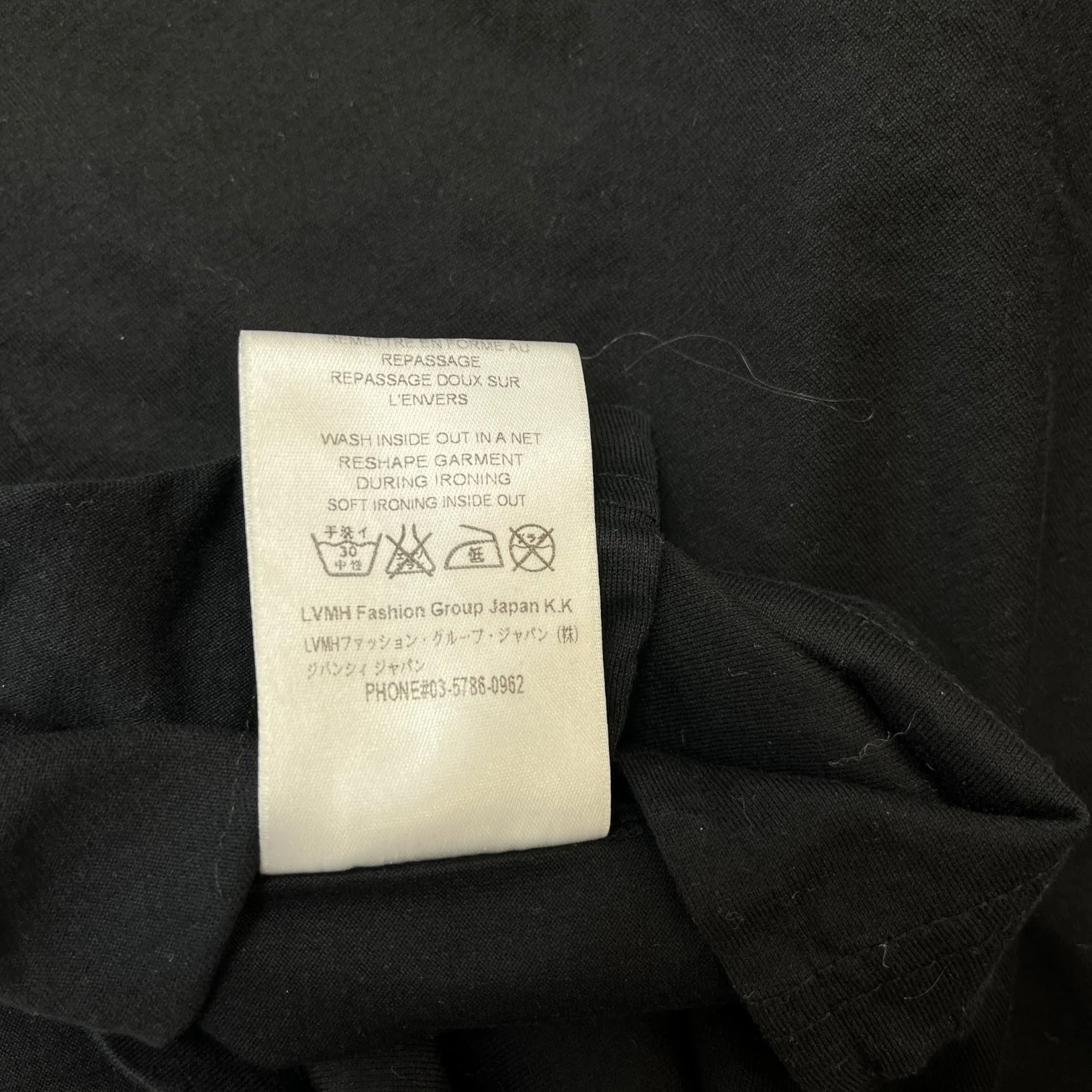 Men's Patch Logo Distressed T-Shirt Black Size L - Image 8