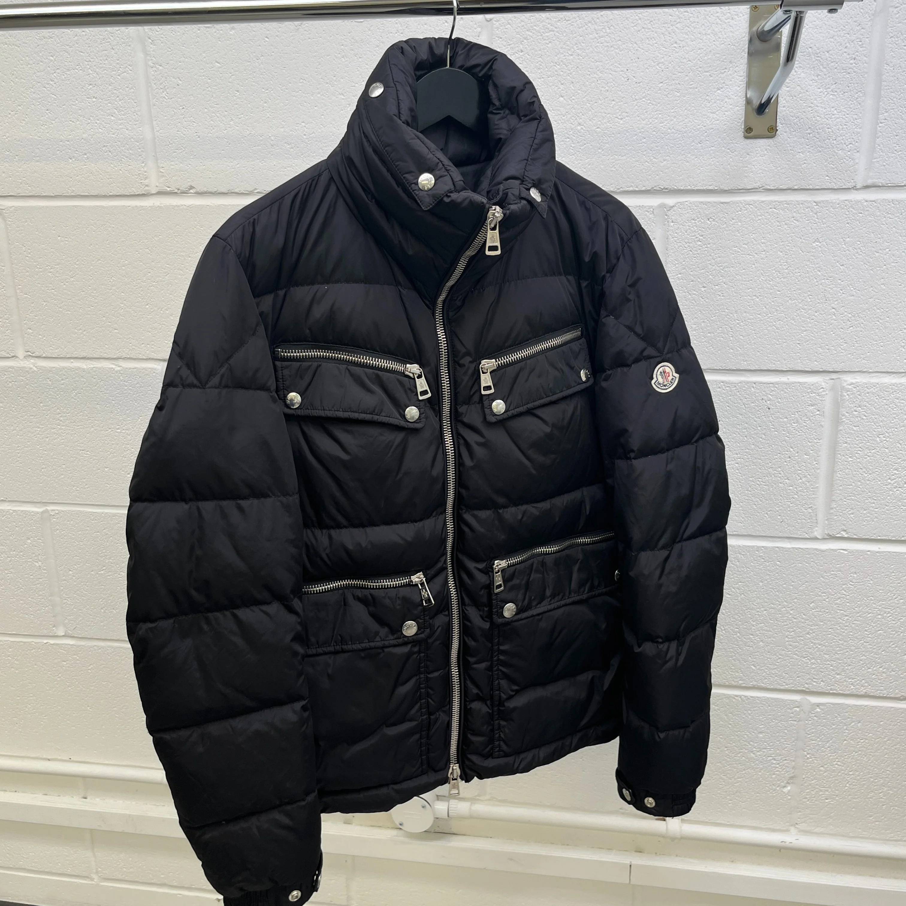 Men's Pierce Down Jacket Black Size 4 / XL - Image 14