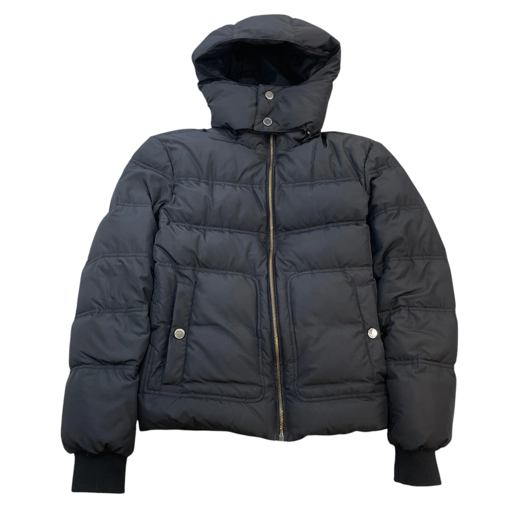 Men's Plain Down Jacket Black Size IT 48 / M